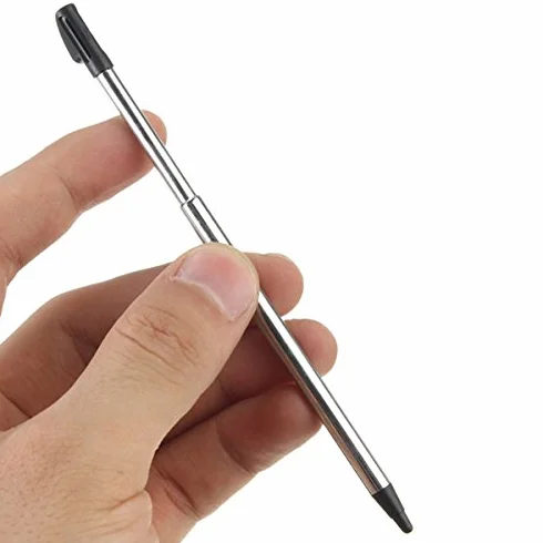 5 szt. metalowy wysuwany rysik do ekranu dotykowego do Nintendo 3DS XL/LL