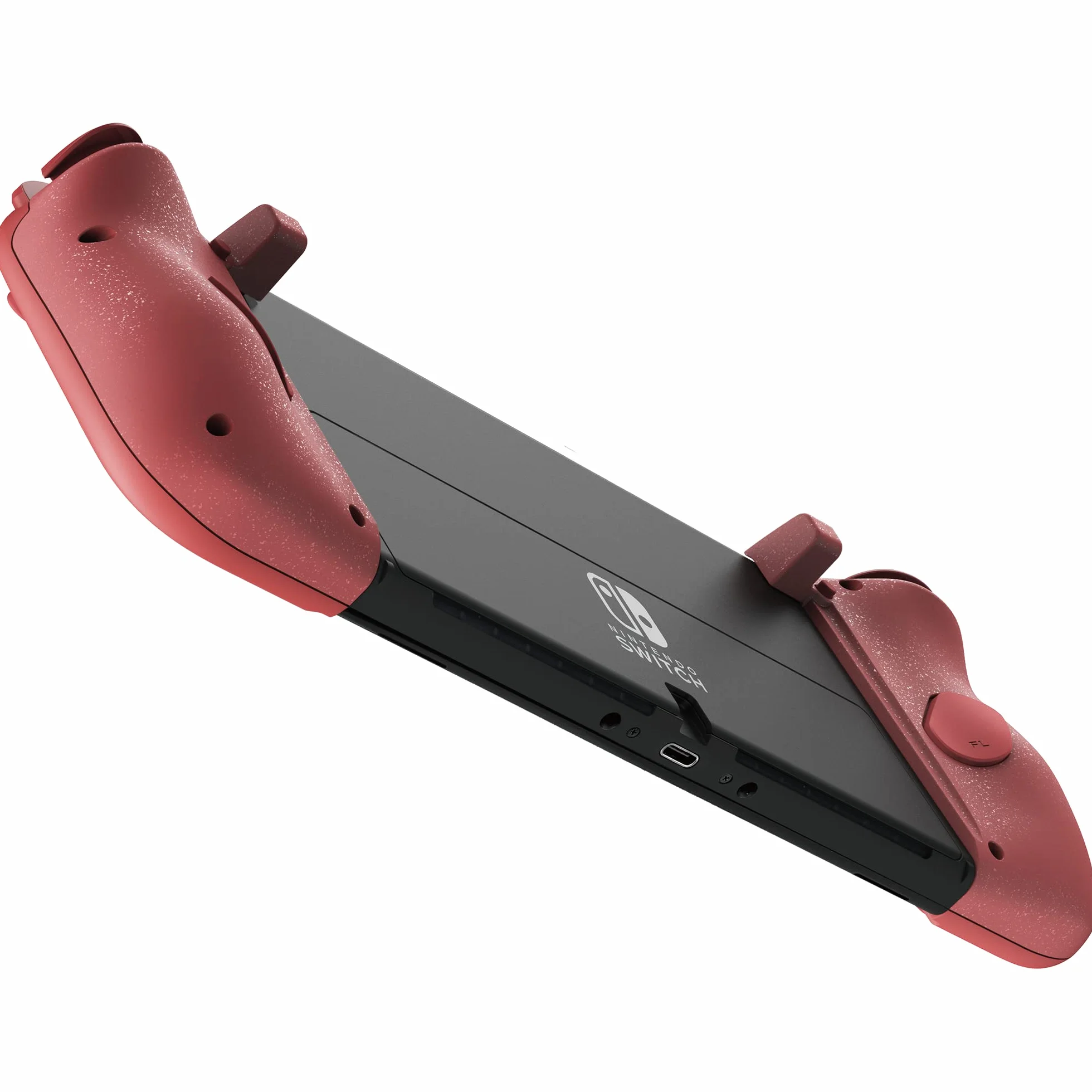 HORI Switch Split Pad Compact Apricot Red