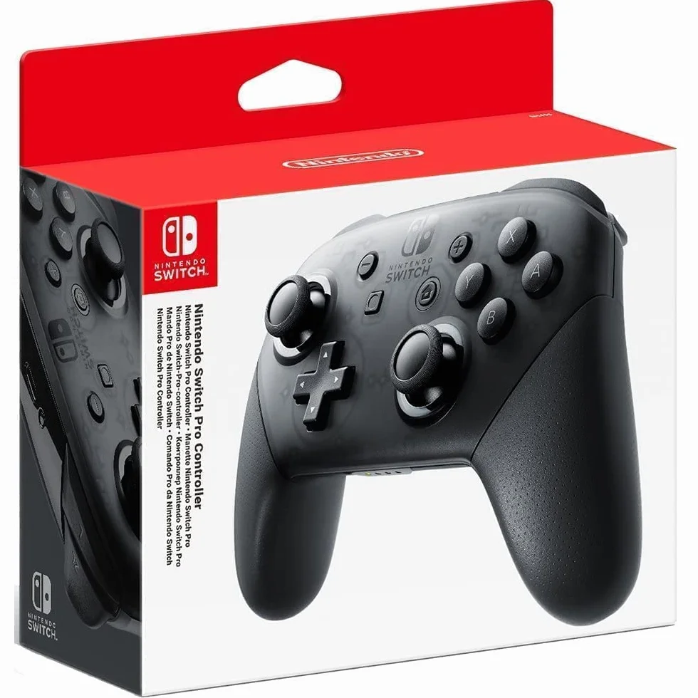 Nintendo Switch Pro Kontroler do Gier, Czarny, 15,6 x 15,2 x 6,6 cm