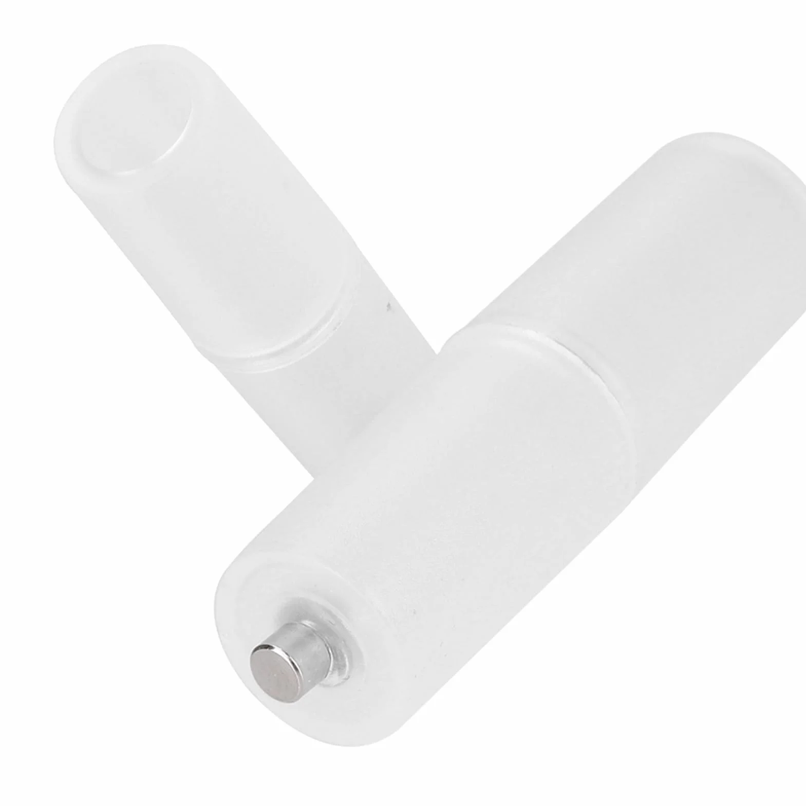 Dpofirs Adapter Baterii AAA na AA, 10 Sztuk Konwerterów Baterii AAA do AA z Etui na Uchwyt, Przenośny Przezroczysty Konwerter ABS (jasne)