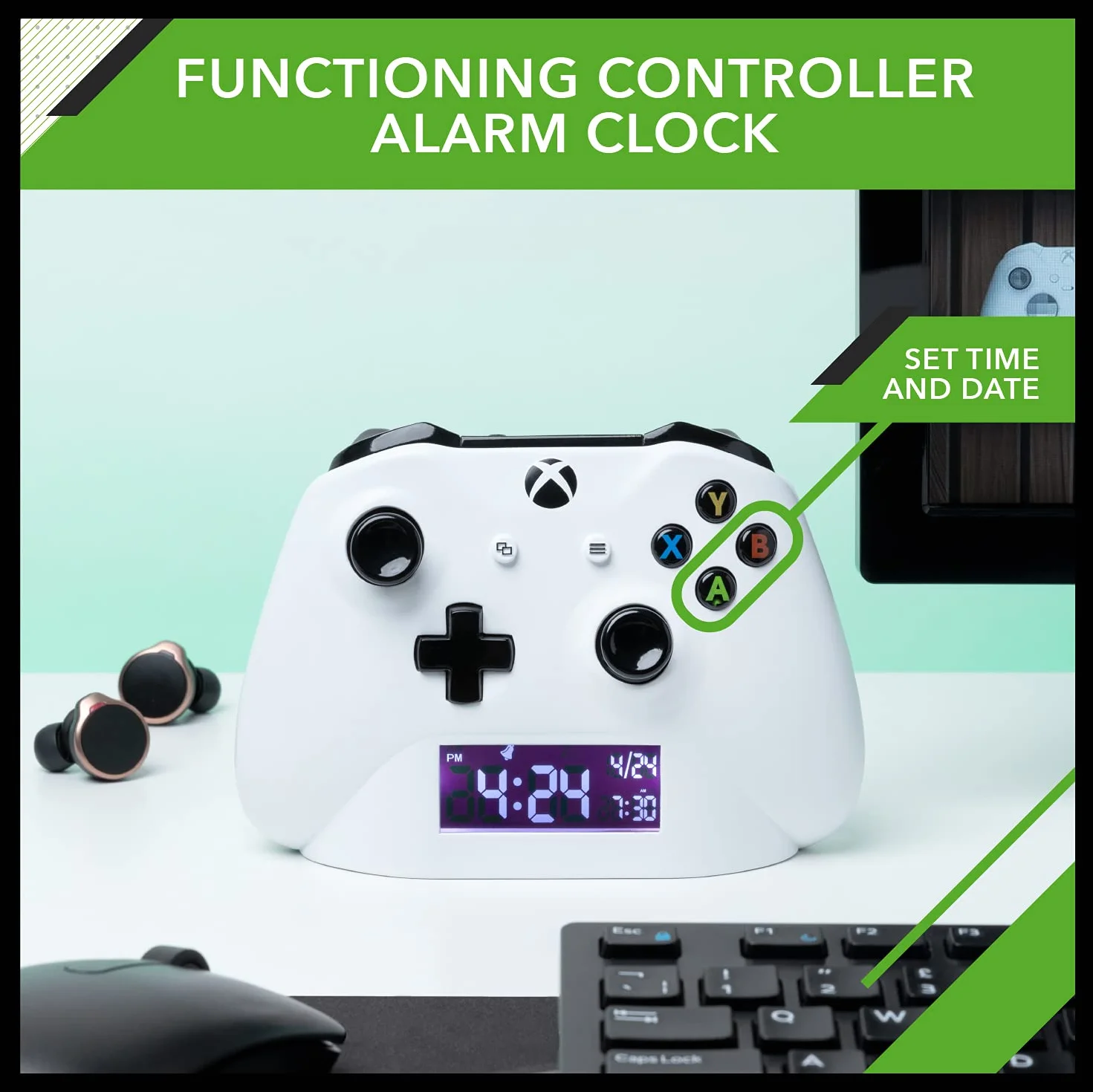Paladone Budzik Xbox wielokolorowy