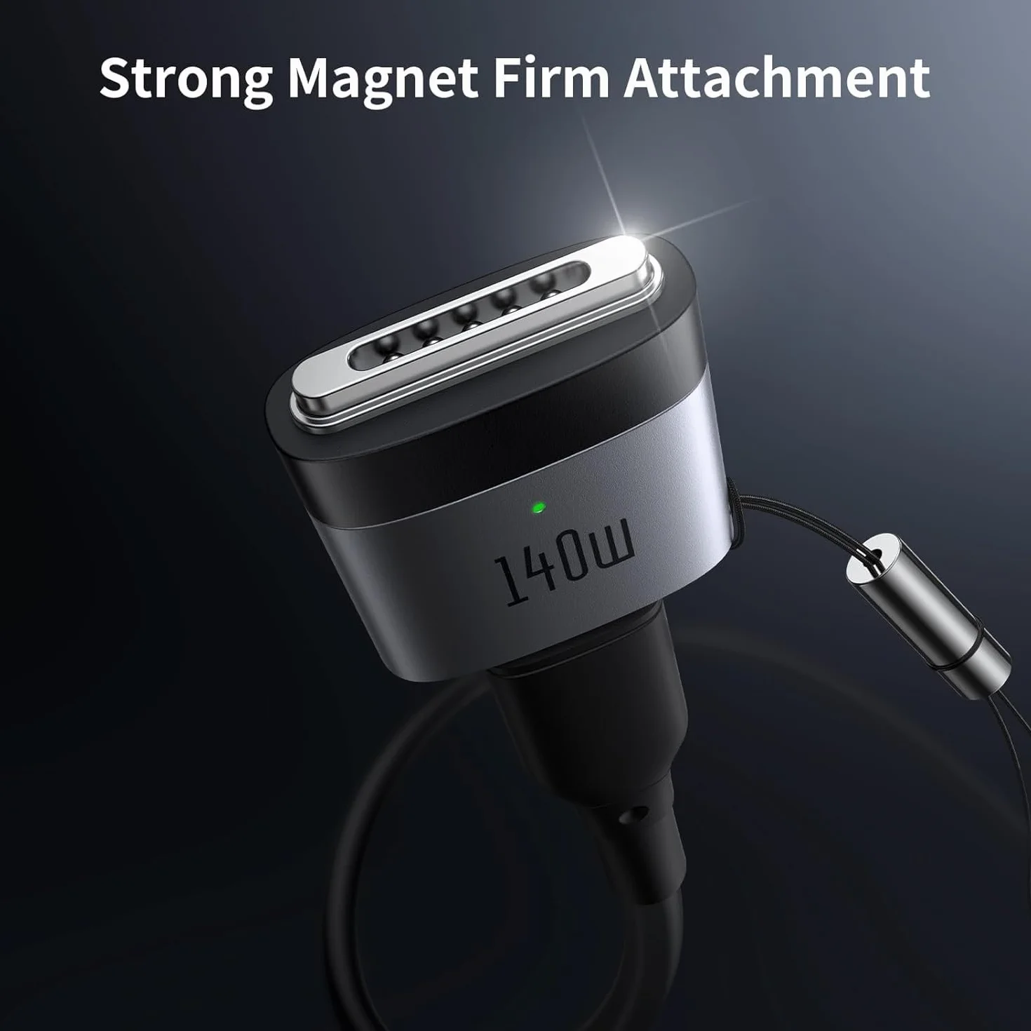 Mcdodo Adapter USB C na Magsafe 3 magnesy 140 W, USB C na Mag-Safe, 3 przewody, szybkie ładowanie, Magsafe 3, kompatybilny z MacBook Pro M1 2021/M2 2023 (14"/16"), MacBook Air M2 (13"/15"), M3/M3 Pro