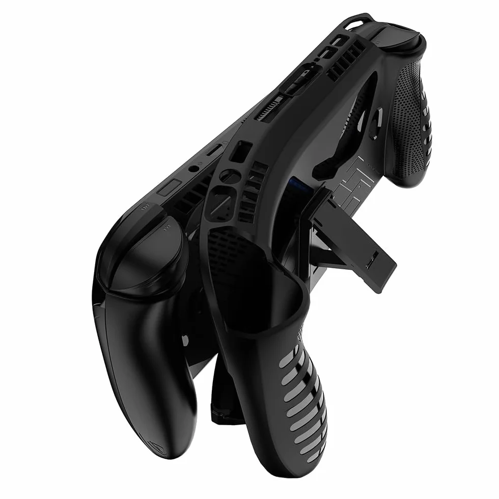Etui na Asus ROG Xbox Ally, Ultracienkie Miękkie TPU Etui z Podpórką, Shockproof Ochronne Kickstand Case dla Asus ROG Xbox Ally-Biały