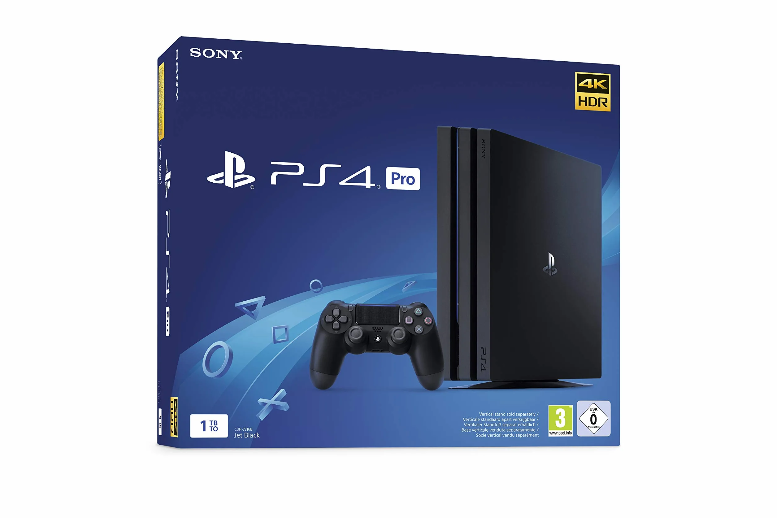 PlayStation 4 Pro Konsole 1 TB Schwarz CUH-7216B
