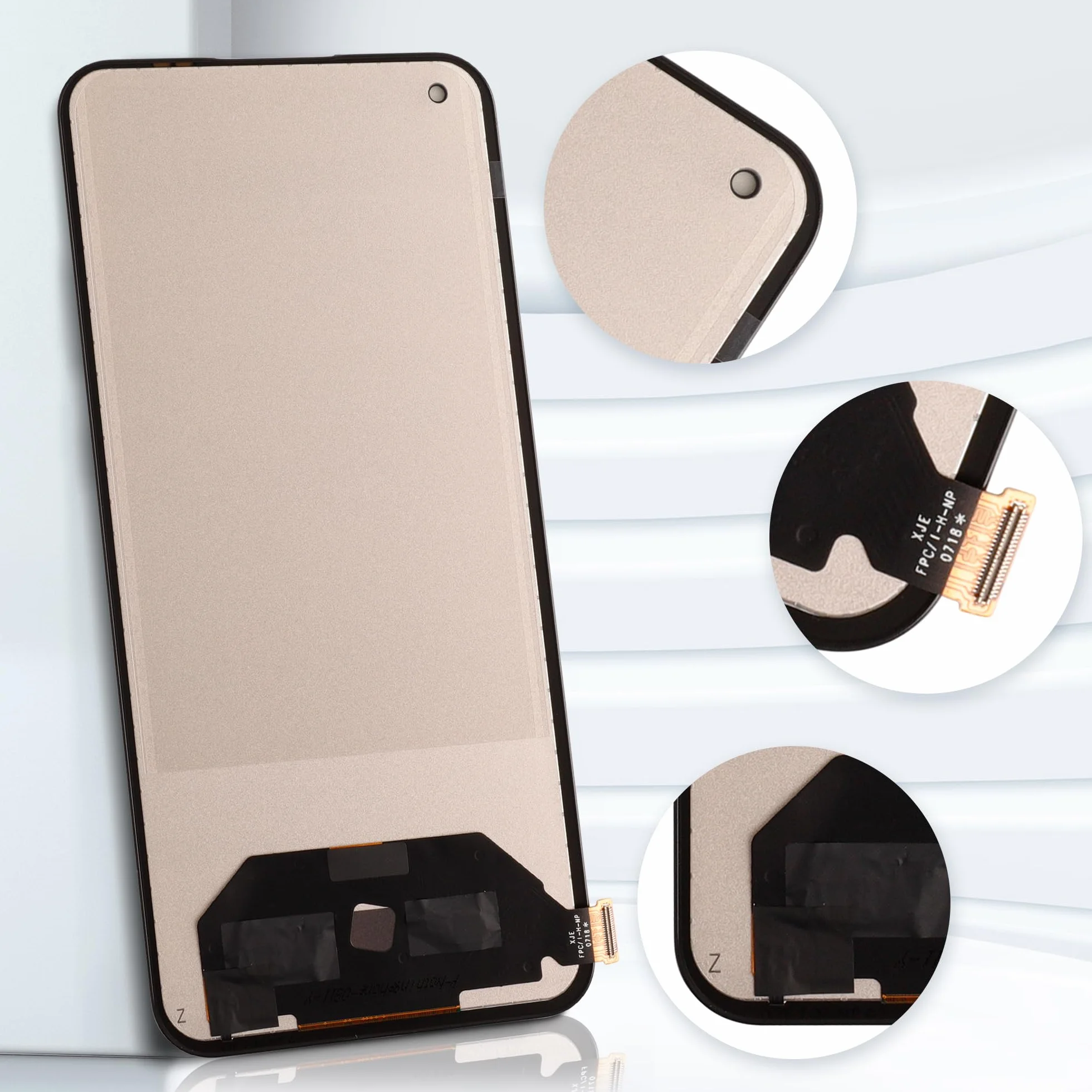 6,55-calowy wyświetlacz TFT kompatybilny z Nothing Phone (1) A063 (czarny, bez ramki) (bez odcisku palca), wyświetlacz LCD, ekran dotykowy zamiennik + zestaw narzędzi