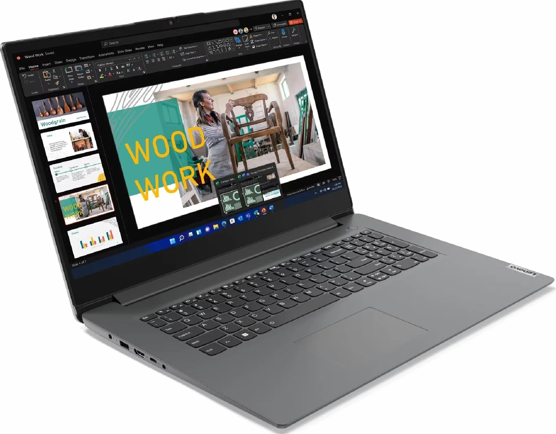 Lenovo Notebook Essential V17 G4 17.3" i7-1355U 3.7GHz RAM 16GB-SSD 512GB M.2 NVMe-WI-FI 6-Win 11 Prof Grigio (83A20017IX) Marka