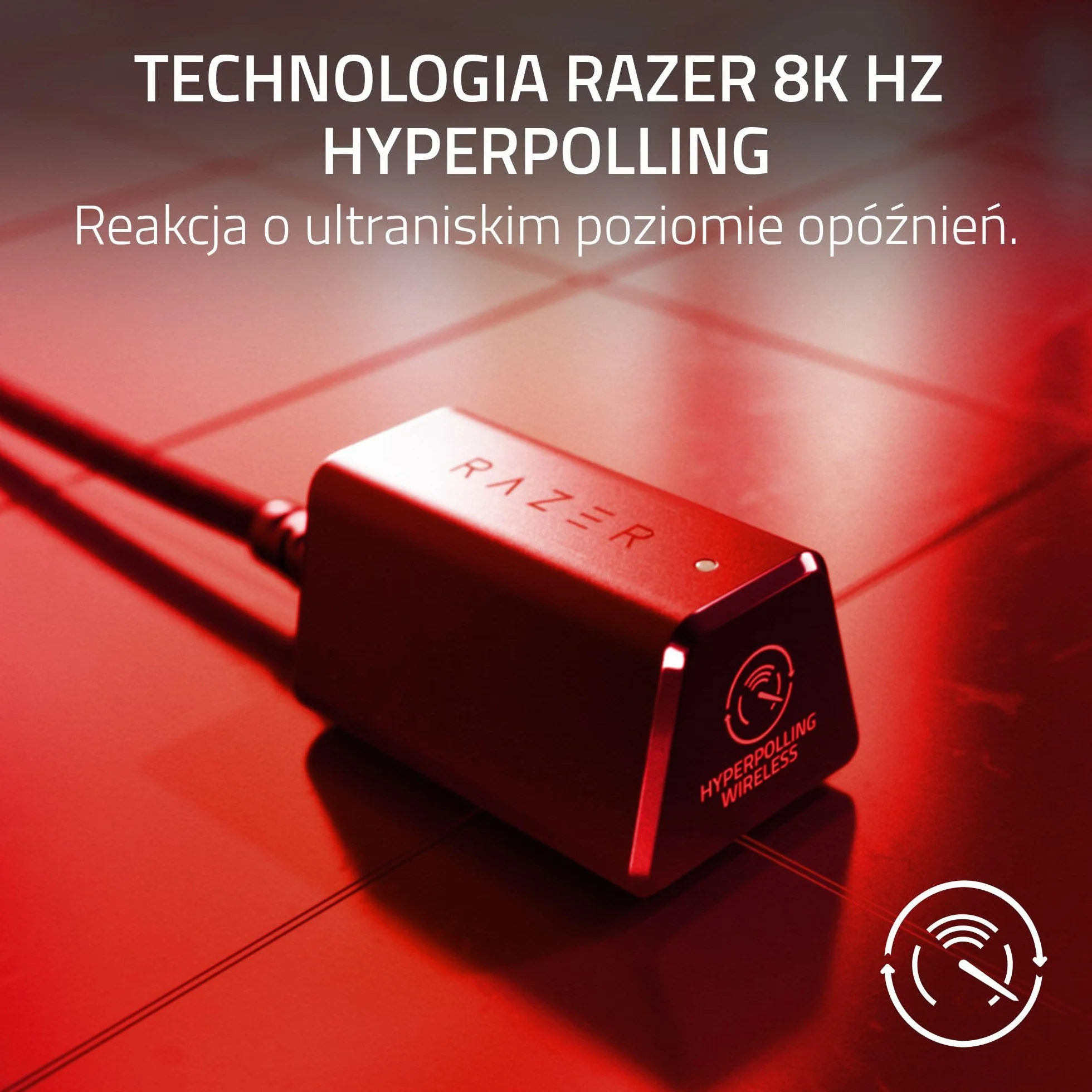 Razer Viper V3 Pro Faker Edition - Ultralekka bezprzewodowa mysz do gier e-sportowych - 8K Hz HyperPolling (lekka konstrukcja 54 g, czujnik Focus Pro 35 tys. DPI, HyperSpeed Wireless) Faker