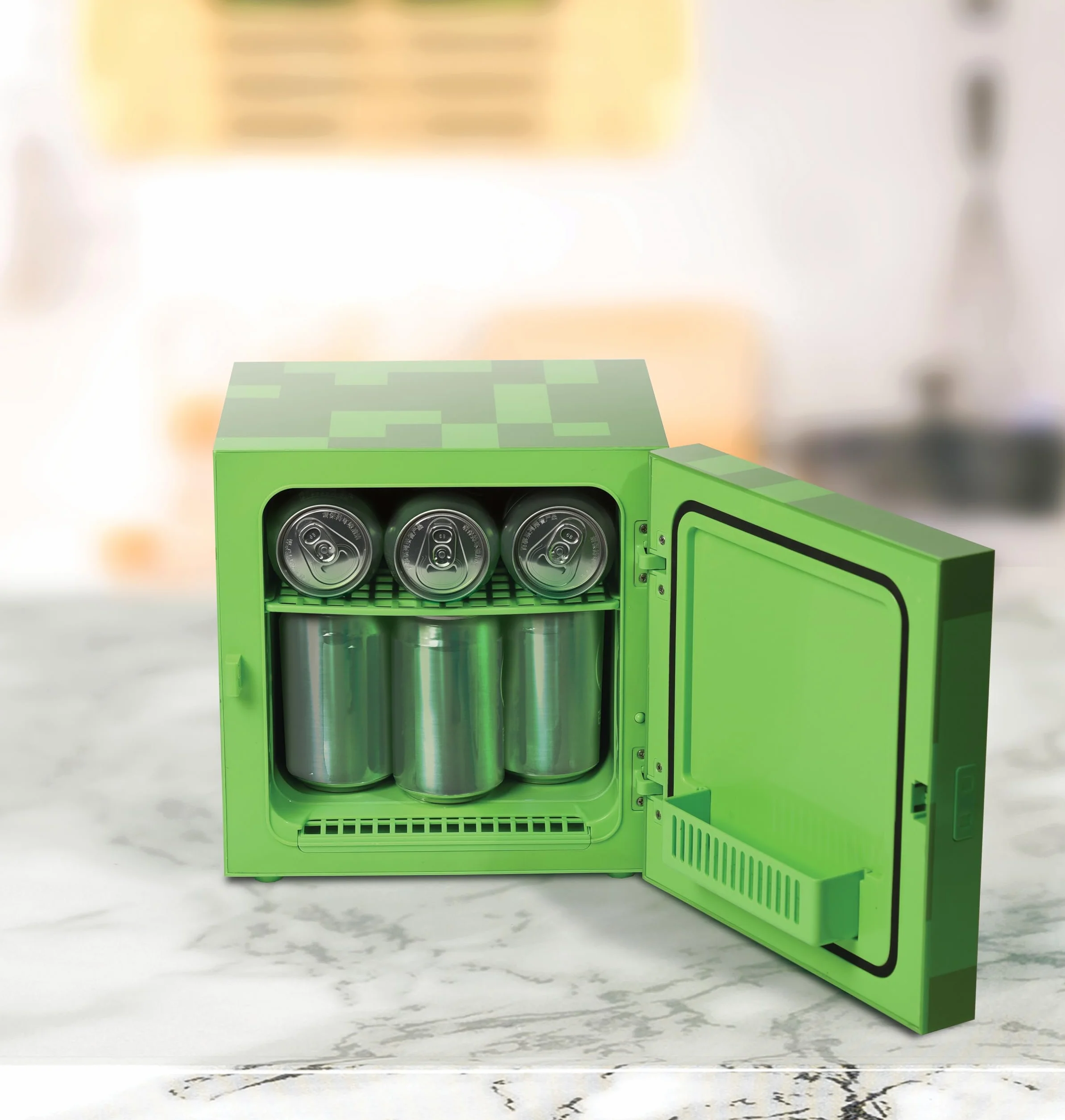 Minecraft Creeper Cooler Mini lodówka 6,7 litra 220 V / 12 V cicha cool box