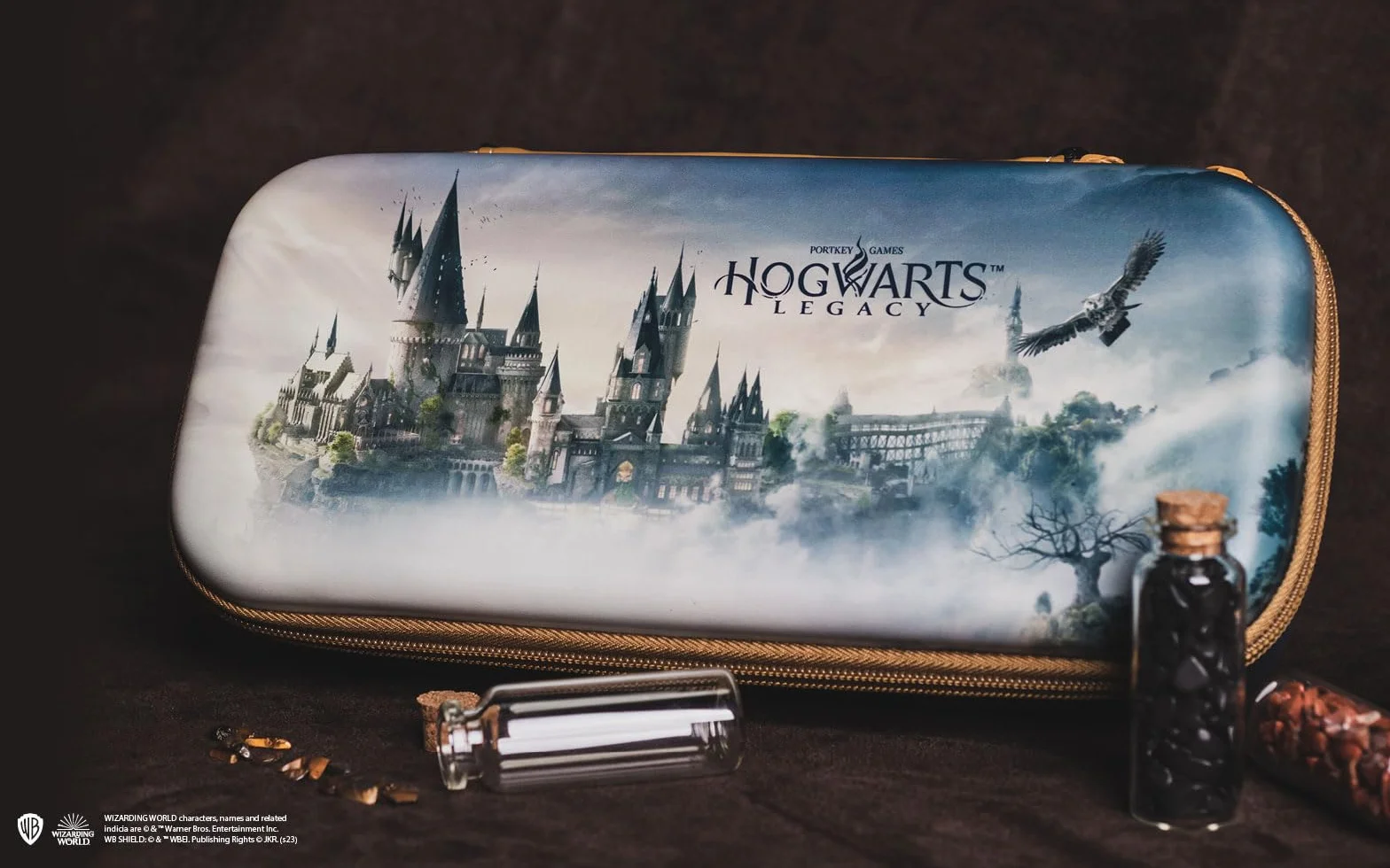 Freaks and Geeks Wizarding World Harry Potter Hogwarts Legacy, 299281s, XL etui na Nintendo Switch, Switch OLED, zamek
