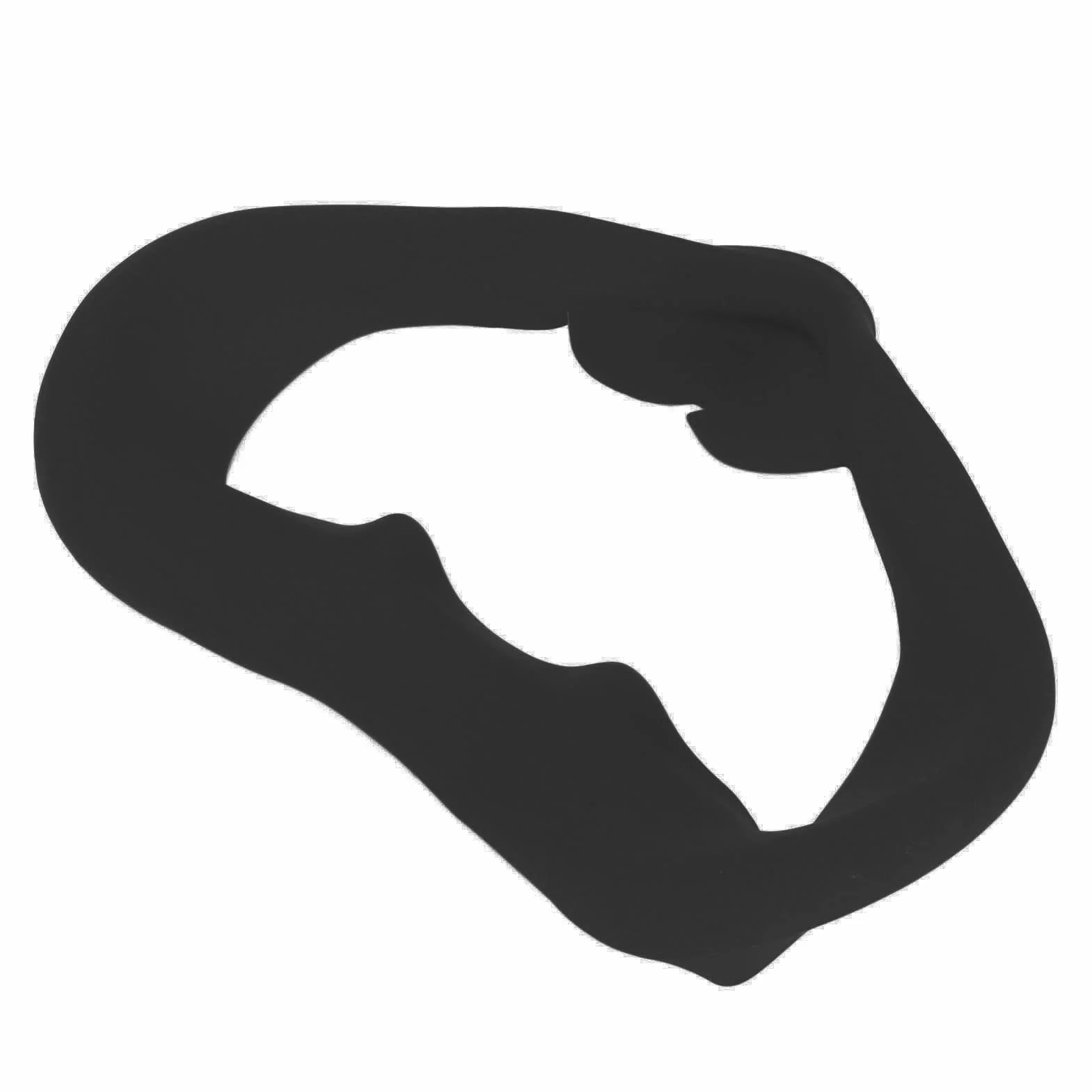 Silikonowa Osłona Twarzy VR, Okulary VR Silikonowa Maska ​​na Oczy Oddychająca Osłona Przeciw Poceniu Osłona Ochronna VR do Zestawu Słuchawkowego do Gier 2(czarny)
