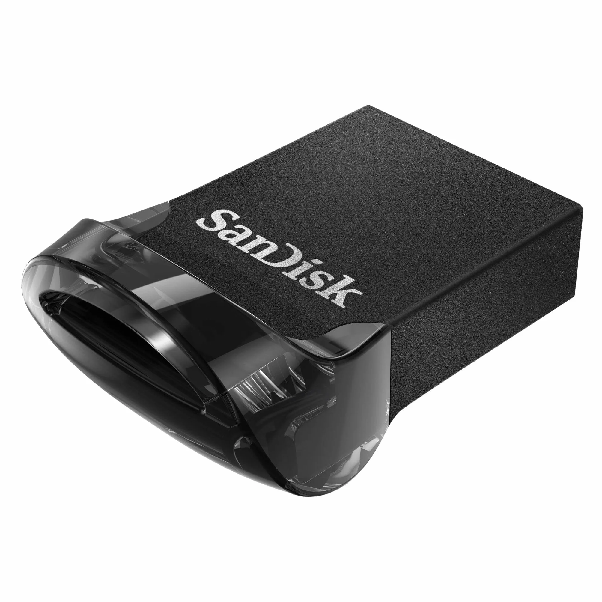 SanDisk Ultra Fit USB 3.2 pamięć flash 64 GB (do laptopów, konsol do gier i samochodowych systemów audio, Plug and Stay, odczyt 300 MB/s, oprogramowanie RescuePRO Deluxe)
