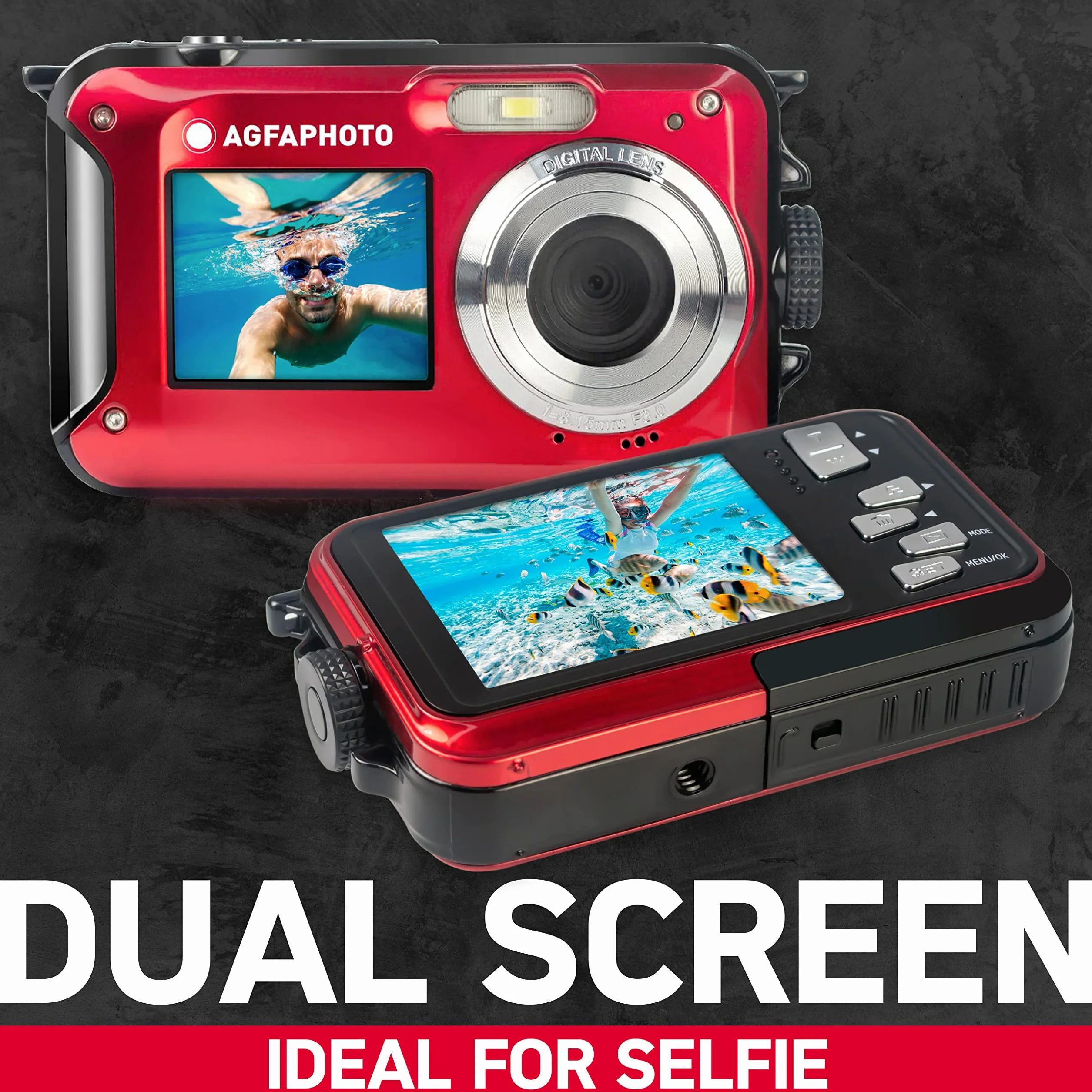 AGFAPHOTO Realishot WP8000 Rouge
