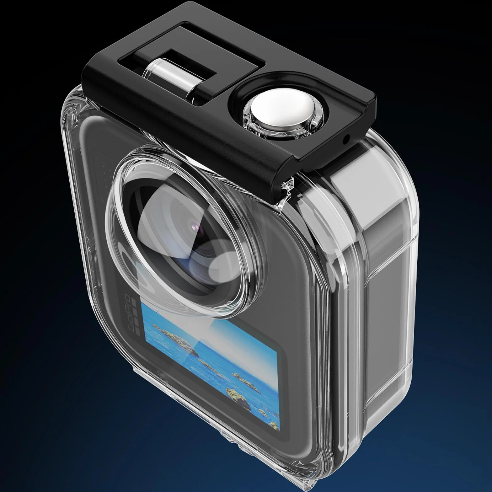 Wodoodporna obudowa do GoPro Max 2, obudowa do nurkowania obudowa podwodna etui ochronne akcesoria do GoPro Max 2