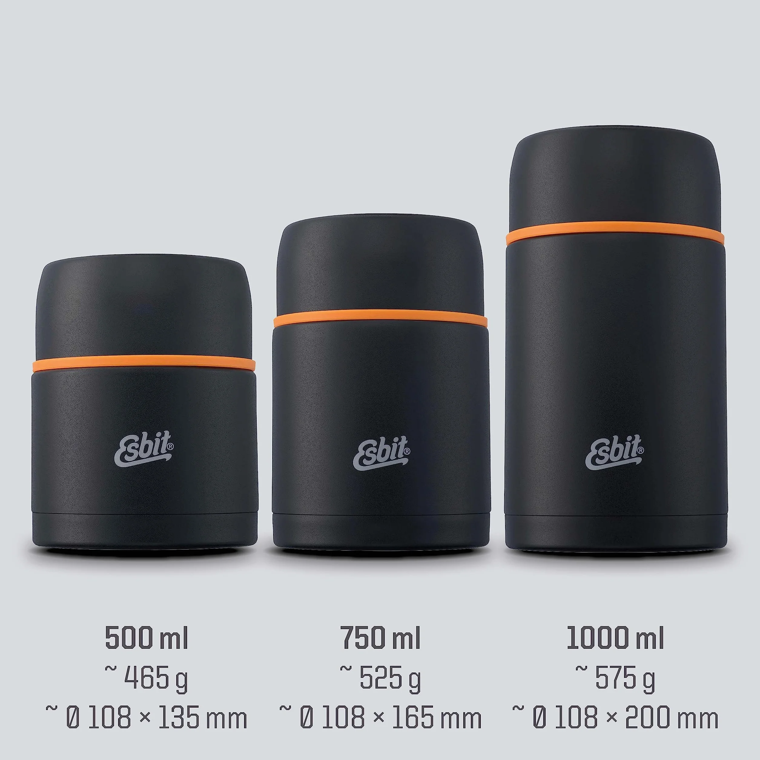 Esbit Termos na Żywność 500 ml Czarny