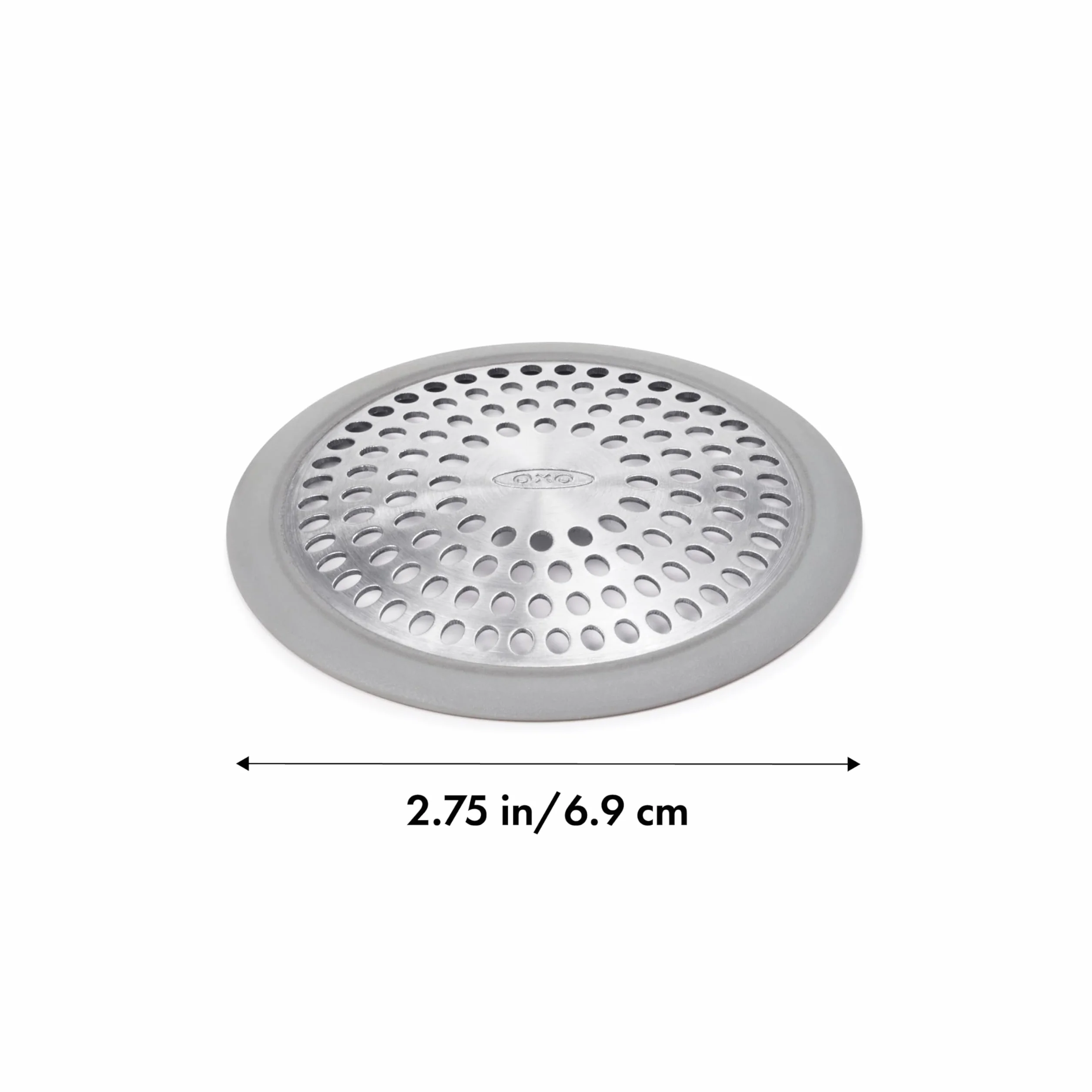 OXO Good Grips Sitko Odpływowe Do Wanny, Srebrne