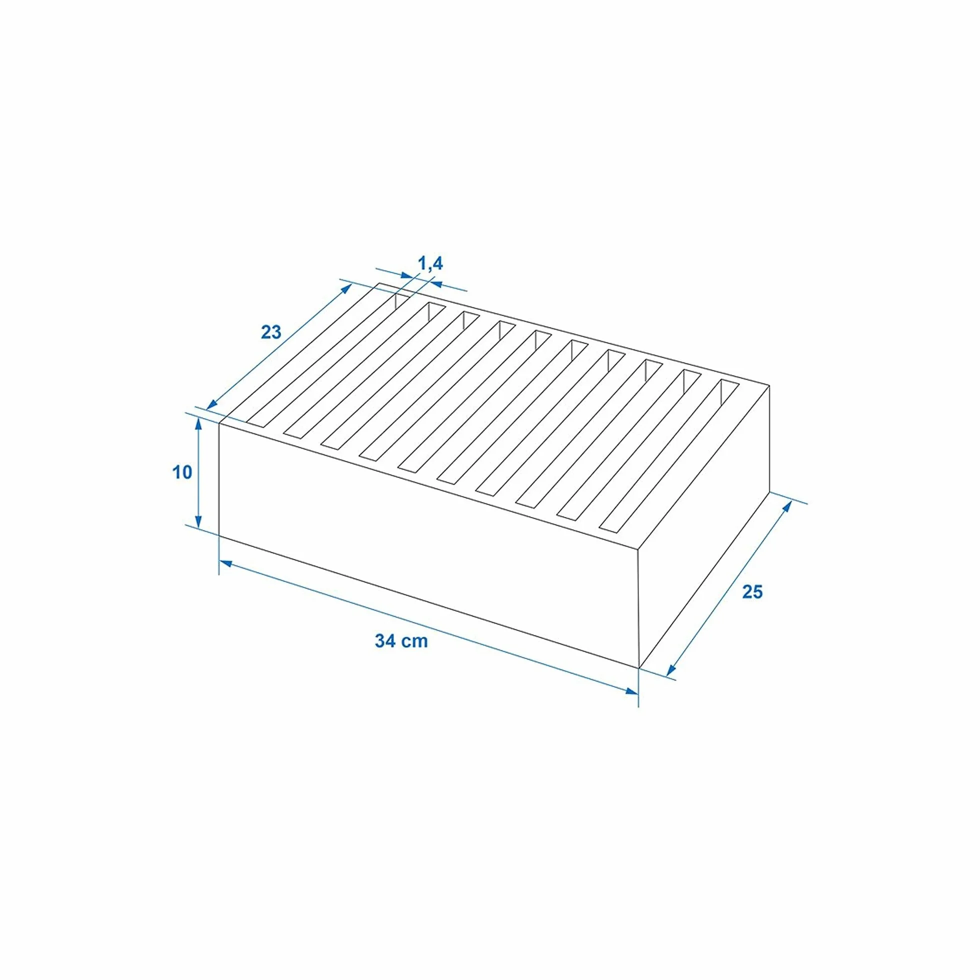 ProPlus Uchwyt na talerz z miękkiej pianki 230 mm