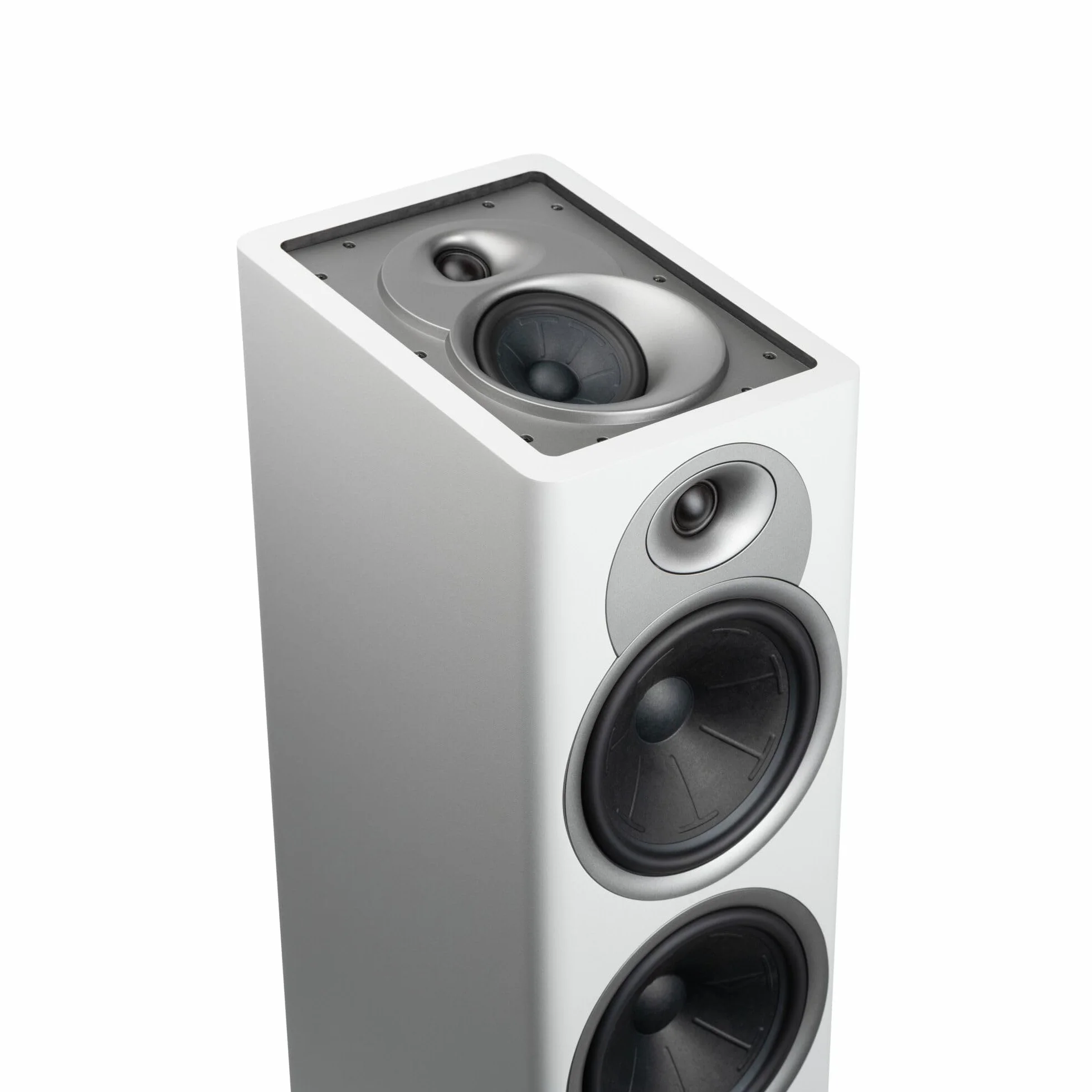 Jamo S7-27FA Pair of Floor SPEAKERS DOLBY ATMOS Grey Cloud Para głośników podłogowych z 17 cm głośnikami niskotonowymi i dźwiękiem Dolby Atmos szary
