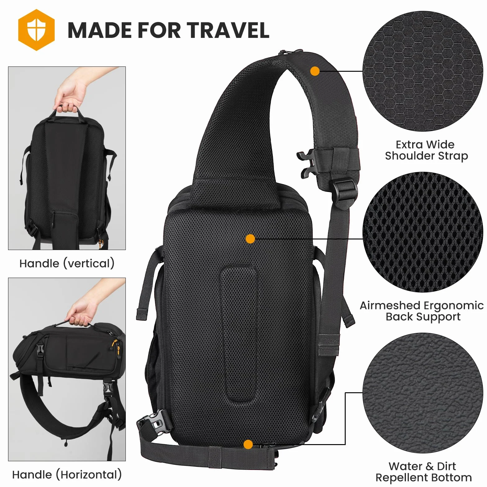 TARION Torba na aparat HX-S Uniseks Hexagon-s (1 w zestawie)