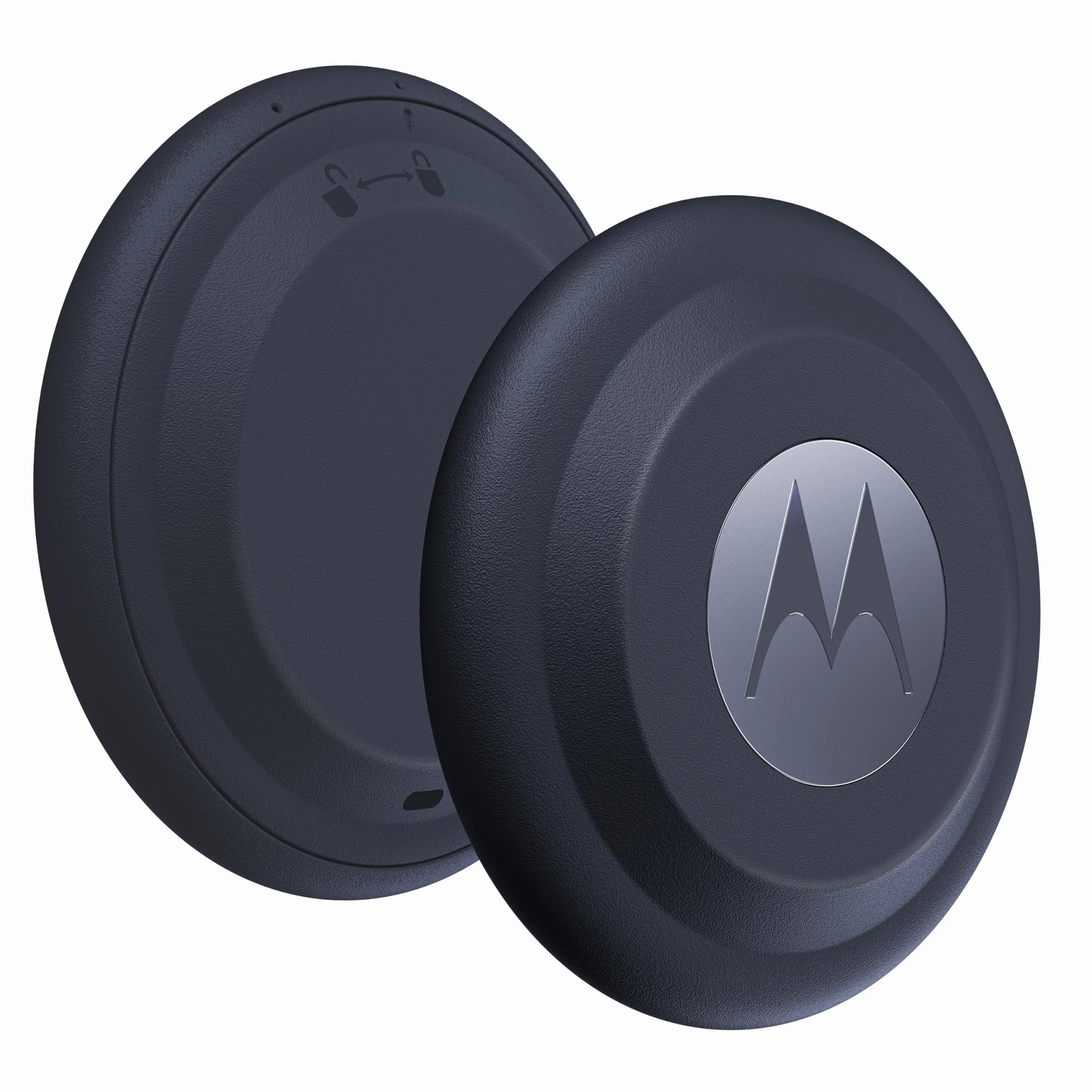 Motorola Moto Tag Smart Tracker, 1 szt. (kompatybilny z systemem Android 9+, Bluetooth 5.4, ochrona przed wodą IP67, USB-C, ultraszerokopasmowy, lokalizator kluczy, bagażu itp.), kolor niebieski