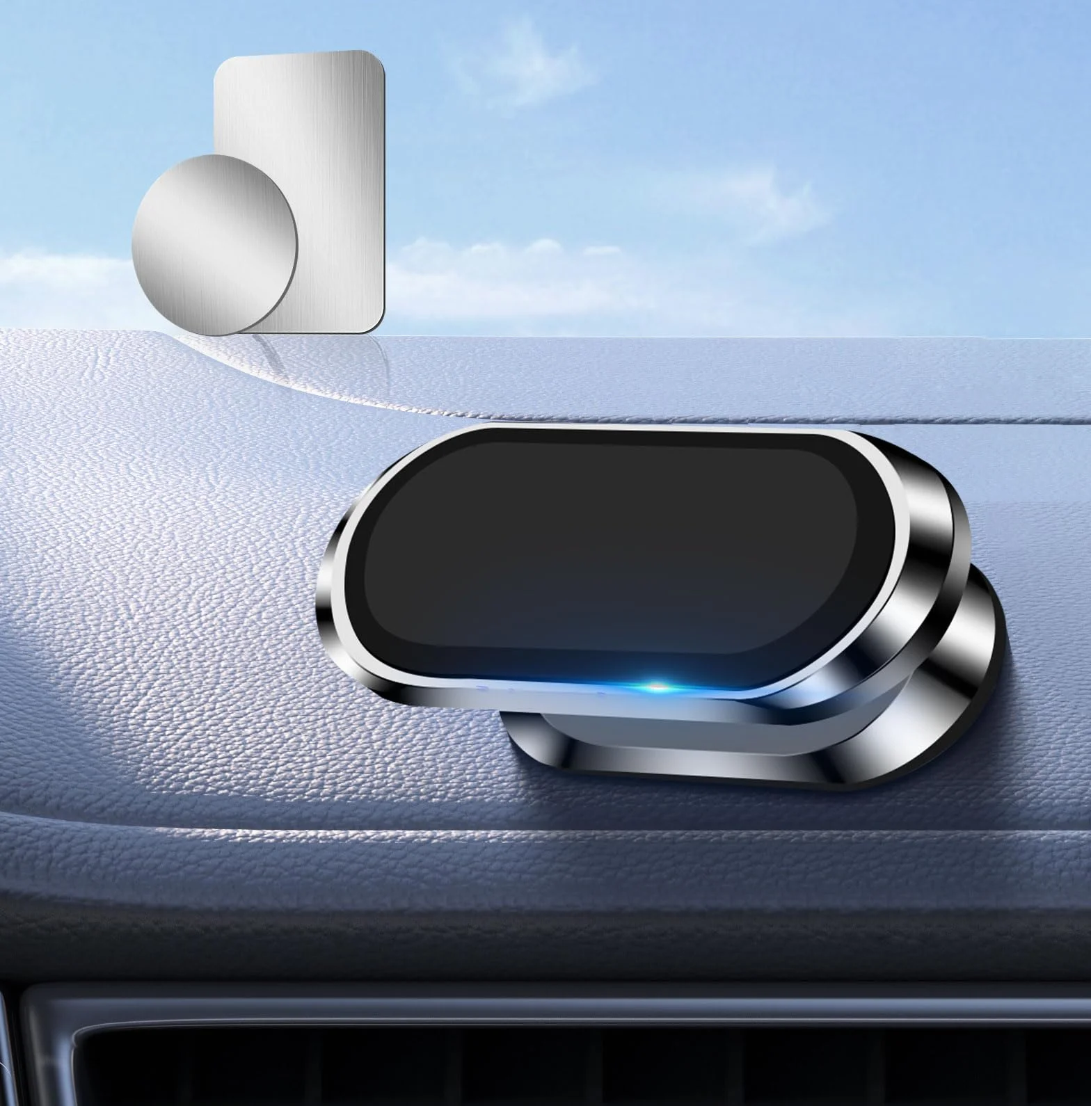 AXFEE Magnetyczny Samochodowy Uchwyt Na Telefon, 360° Składany, Uniwersalny Do Smartfonów iPhone