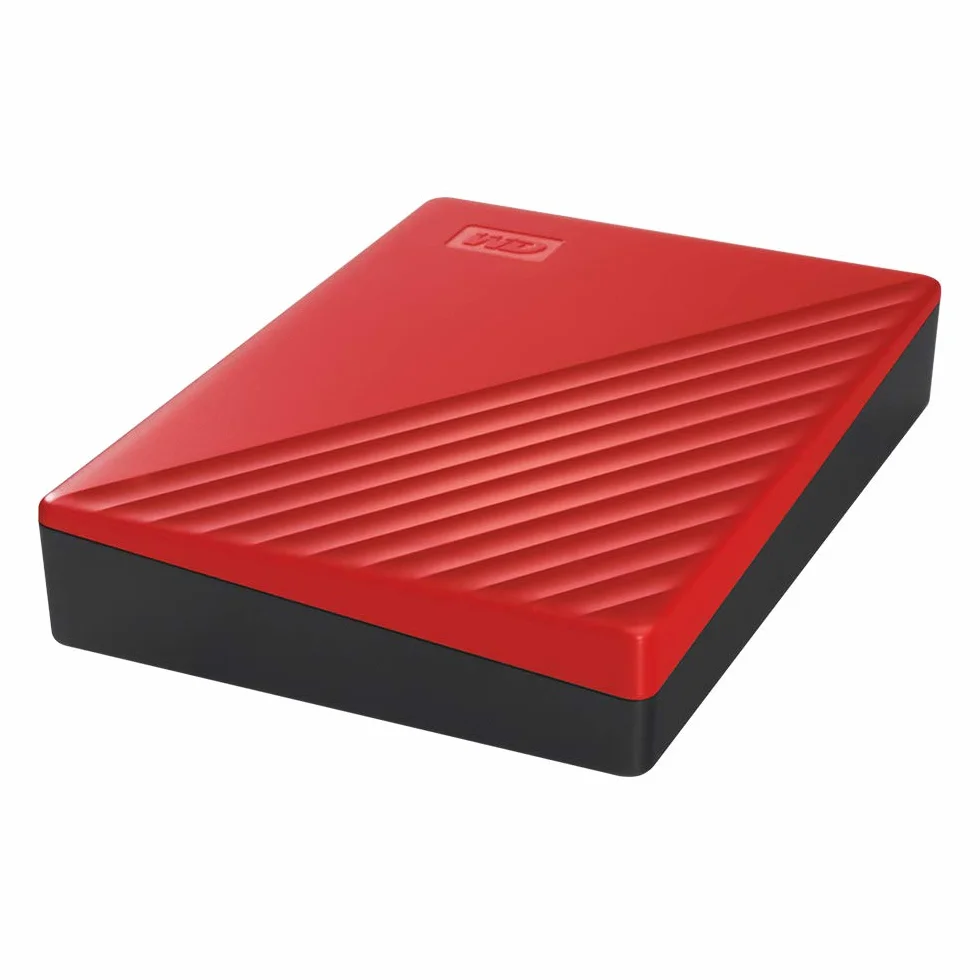 WD 4 TB My Passport Portable HDD USB 3.0 with software for device management, backup and password protection - Red - Works with PC, Xbox and PS4