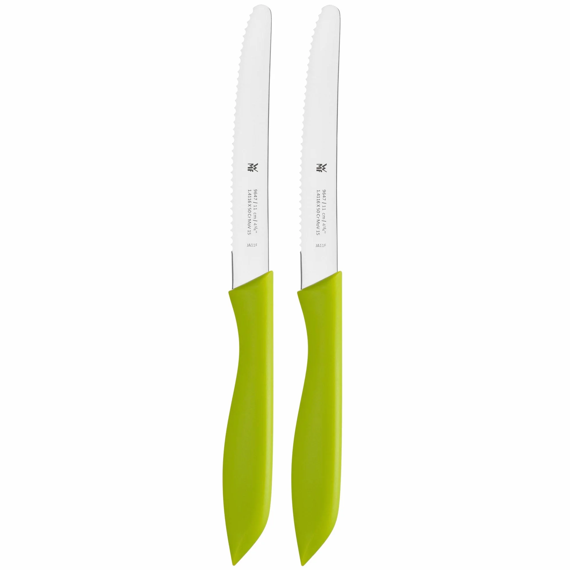 WMF Classic Line 6-częściowy zestaw noży śniadaniowych 23 cm, ostrze faliste, stal specjalna