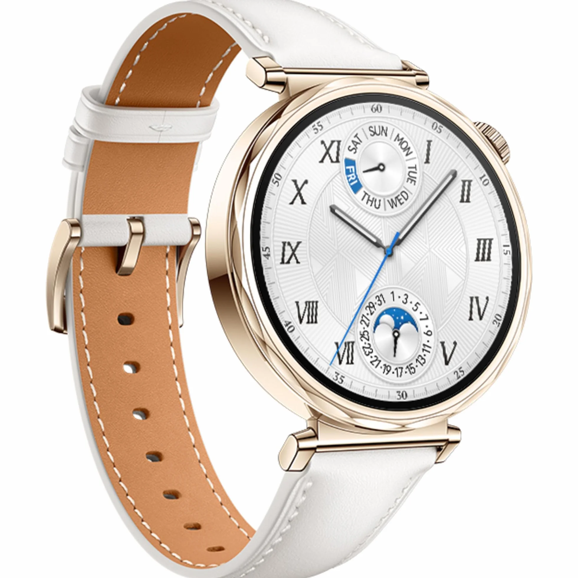 HUAWEI WATCH GT 5 Smartwatch dla mężczyzn i kobiet, czas pracy baterii do 7 dni, kompatybilny z systemem iOS i Android, zupełnie nowe sporty biegowe i rowerowe, śledzenie zdrowia, monitor aktywności,