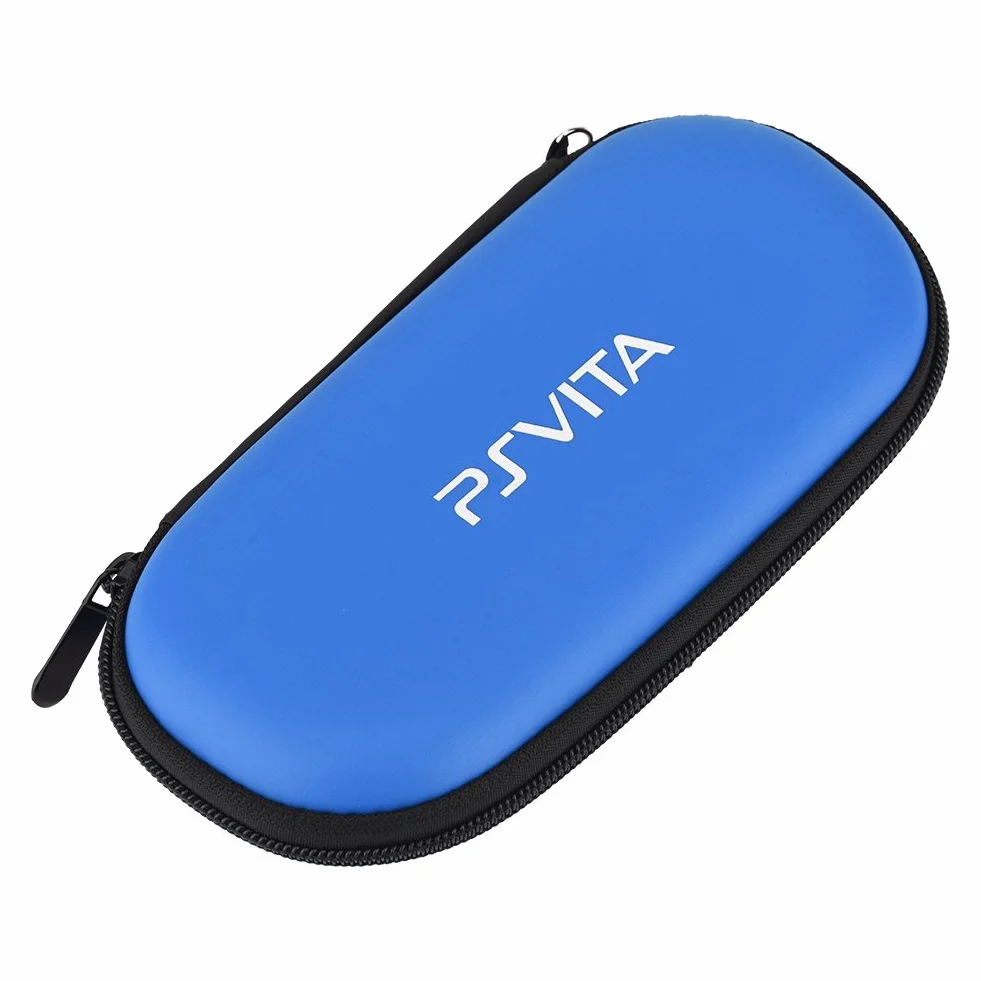 Fosa Wodoodporny pokrowiec ochronny Carry Pouch, torba podróżna, walizka do przechowywania Sony PS Vita, akcesoria słuchawkowe (niebieski)