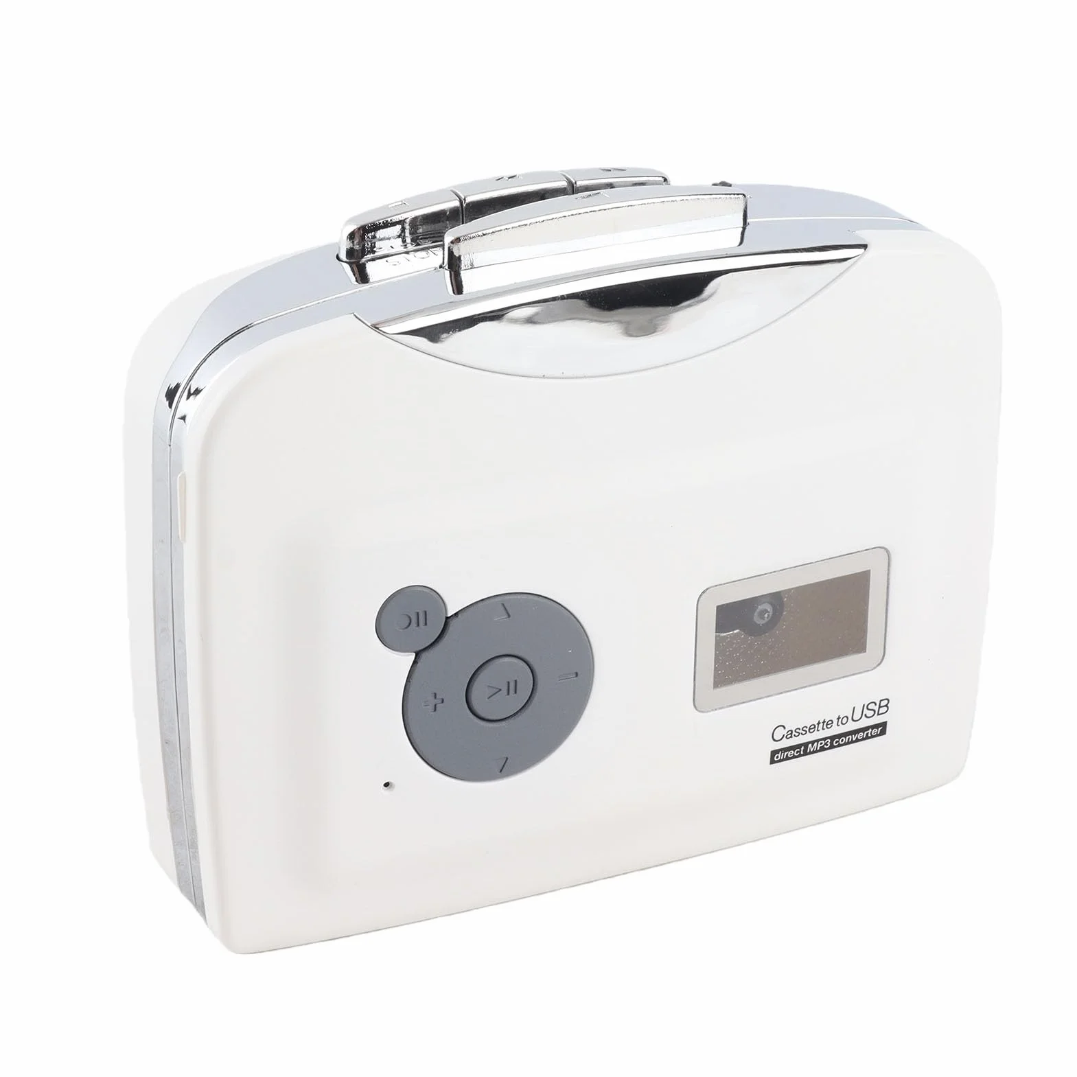 VBESTLIFE Przenośna taśma kasetowa na konwerter MP3, dysk flash USB, odtwarzacz muzyczny, konwerter taśmy na pamięć USB w formacie MP3, nie wymaga komputera
