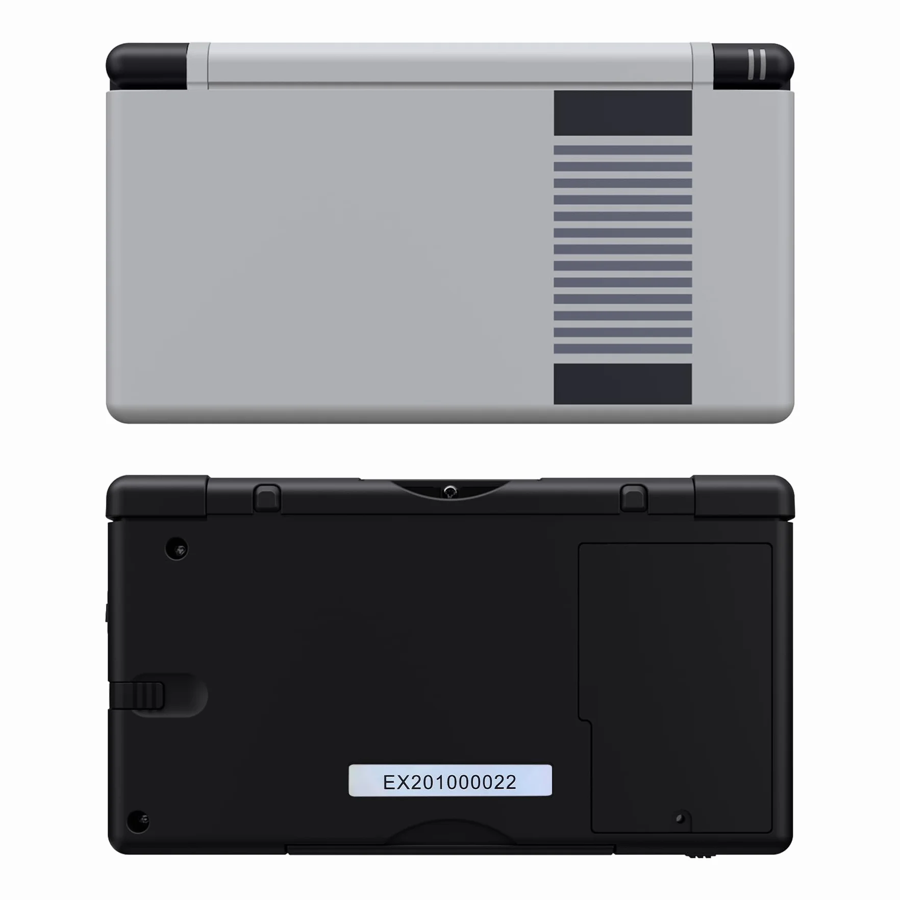 eXtremeRate Pełna wymienna obudowa do Nintendo DS Lite, obudowa z wymiennym przyciskiem do Nintendo DS Lite, konsola nie jest dołączona, klasyczny styl NES