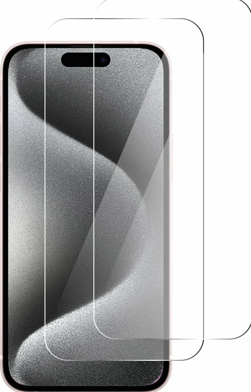 Ochraniacz ekranu do iPhone 15 / iPhone 15 Pro [2 sztuki] szkło hartowane na ekranu, screen protector ochronne ekran