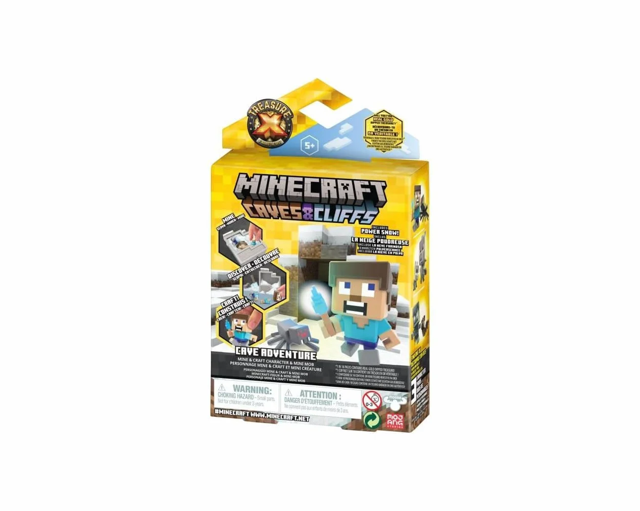 Akedo Caves & Cliffs Cave Adventure Minecraft Zabawka, Wielokolorowy, Od 5 lat
