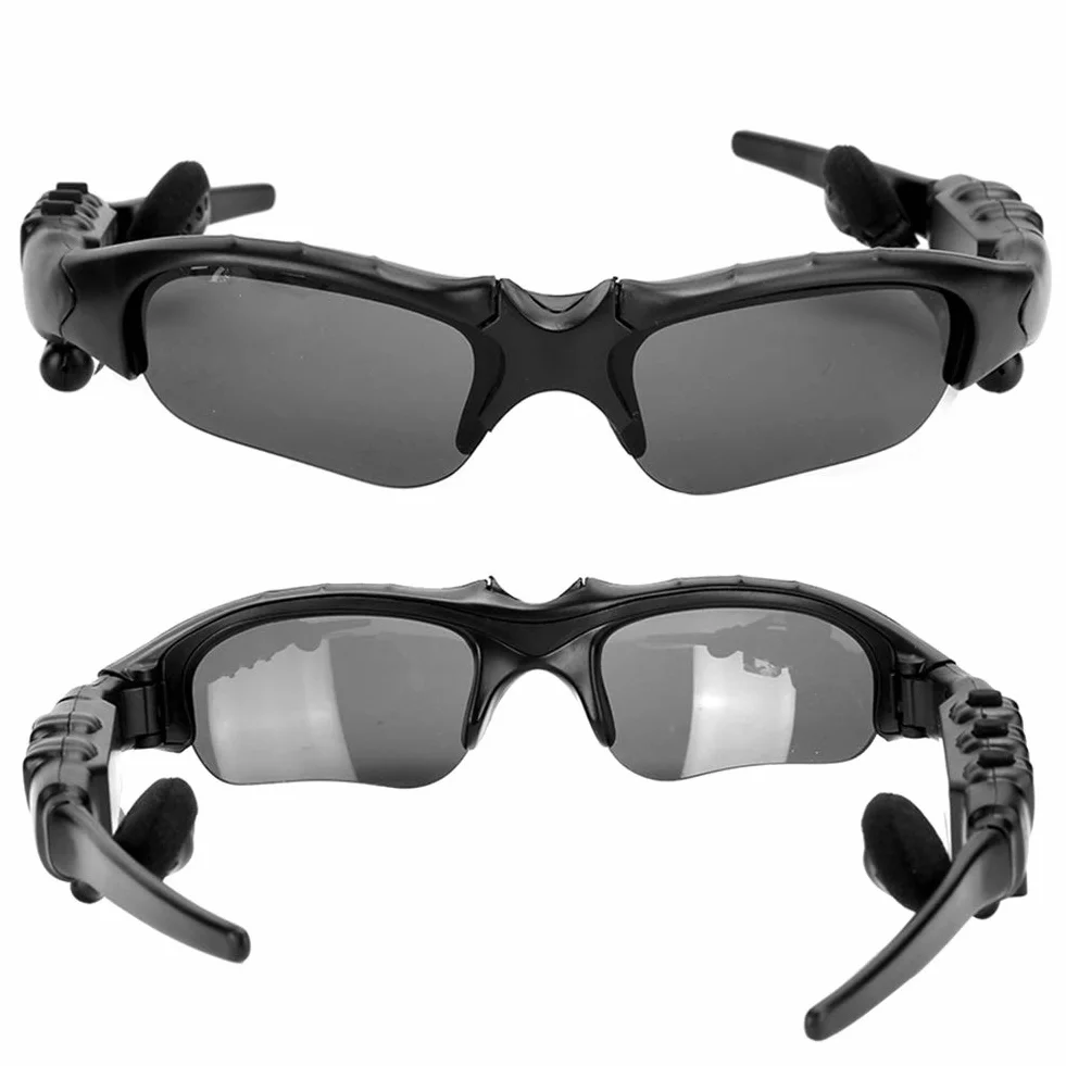 Bezprzewodowe Okulary Przeciwsłoneczne Bluetooth, Okulary Przeciwsłoneczne z Dźwiękiem Stereo do Uprawiania Sportów na świeżym Powietrzu, Redukcja Szumów, Odtwarzanie Muzyki, Słuchawki, Materiały Eksp