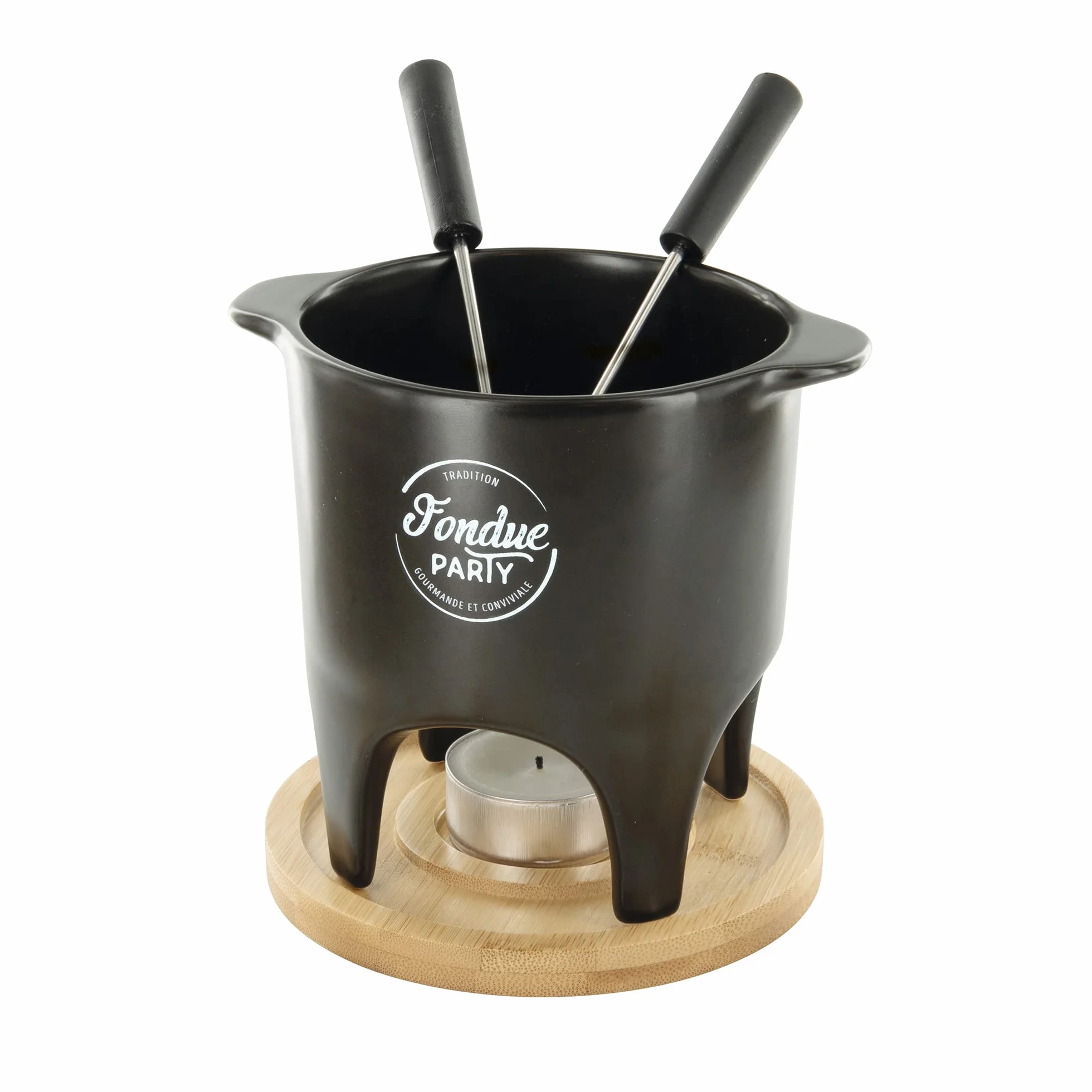 COOK CONCEPT - KC2488 - Indywidualne Fondue Lub Duo Kuchnia Specjalna Płyta Grill