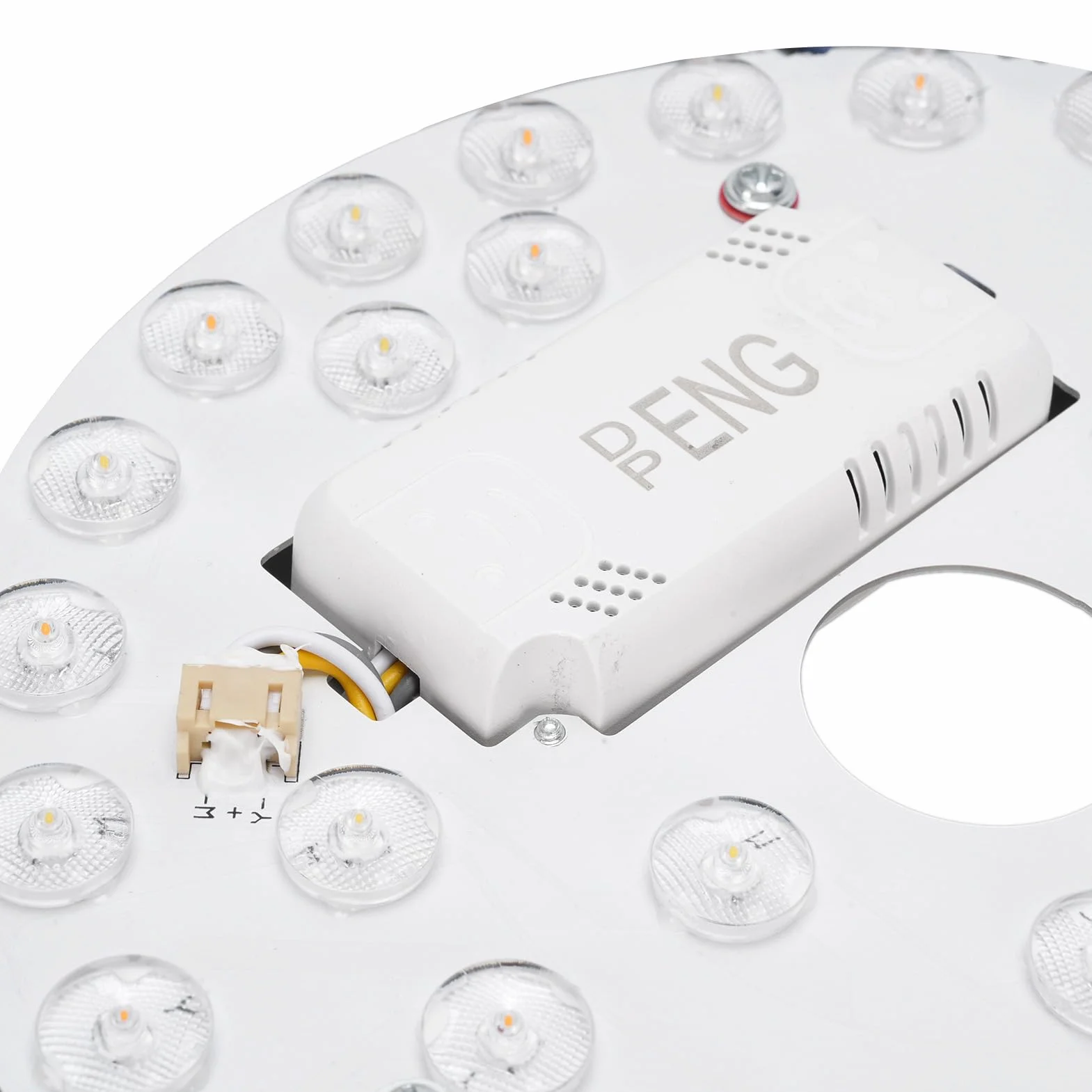 7,1 -calowy Wentylatory LED wentylatora sufitowego, wymiana światła LED, 18W 3CCT 3000K 4200K 6500K Zestaw wentylatora sufitowego, Zestaw okrągłego silnika LED,
