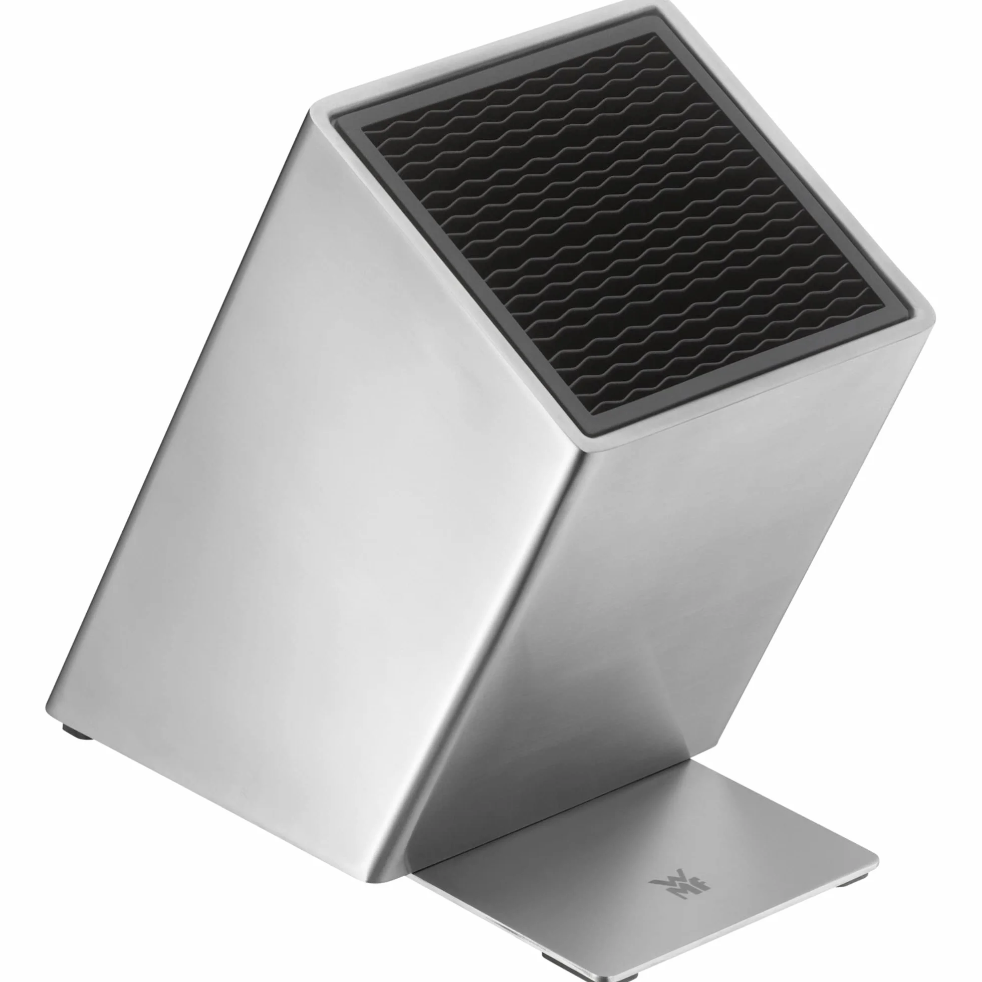 WMF 1893844500 FlexTec blok na noże ze stali nierdzewnej pusty, na maks. 15 noży kuchennych, możliwość podziału noży, optymalna ochrona, stal nierdzewna Cromargan, wysokiej jakości tworzywo sztuczne