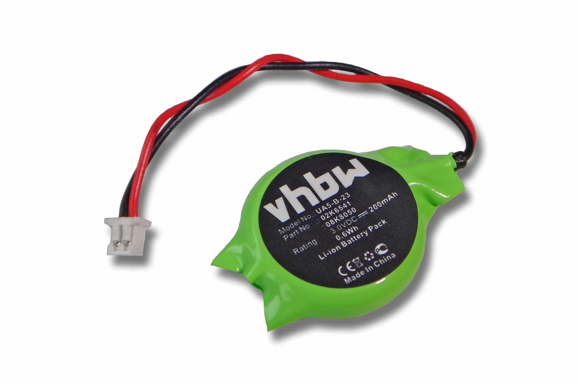 vhbw Bateria BIOS kompatybilna z IBM ThinkPad T23, T30, T40, T41, T42, T43, T60, R40 2681, R40 2682, R40 2683 komputer Notebook (200 mAh, 3 V, Li-Ion)