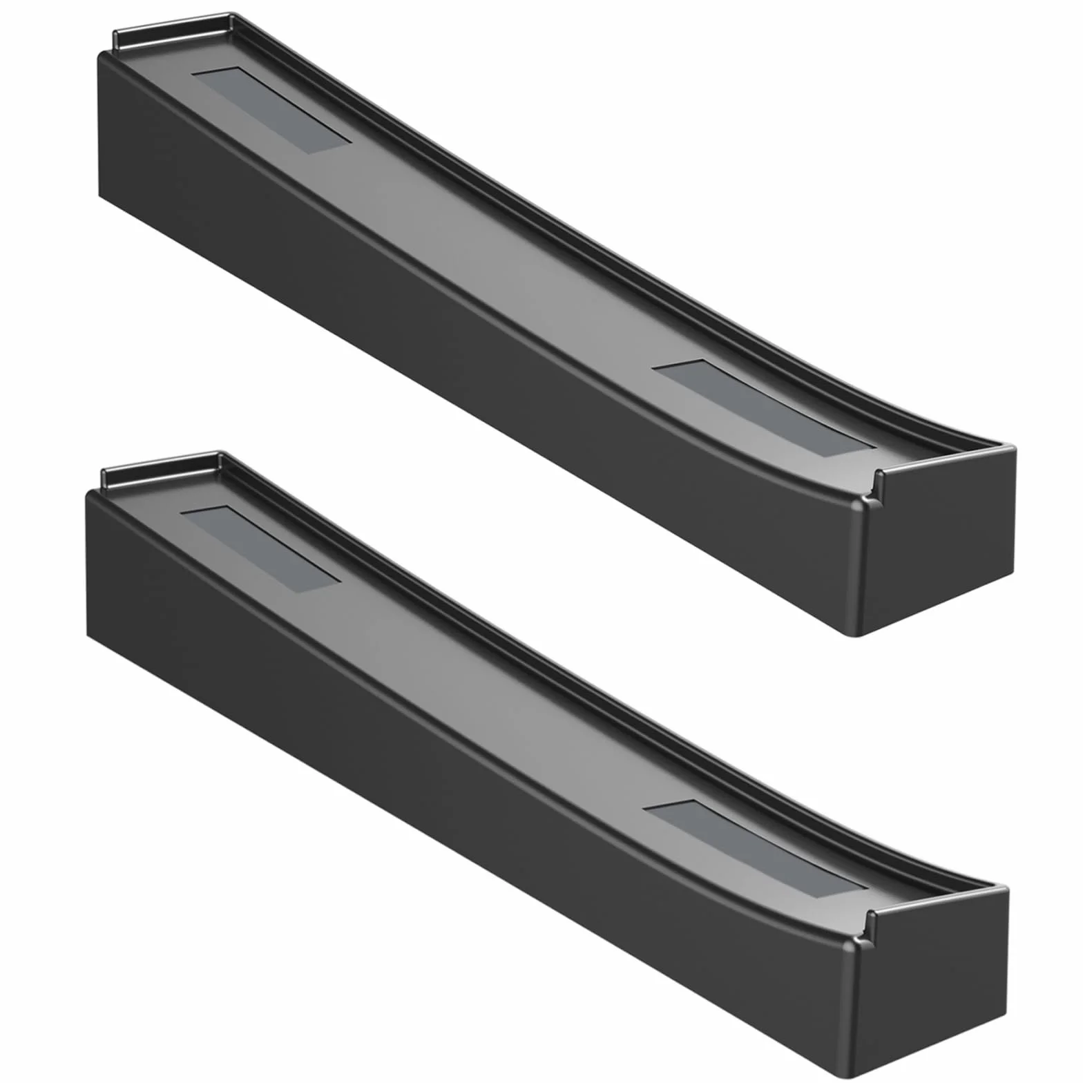 Stojak Poziomy dla PS5 Slim/Pro Konsoli Disc i Digital Edition, Uchwyt Wspornika Poziomego Podstawa do Umieszczania Akcesoria dla PS5 Slim Konsoli (2 szt.)