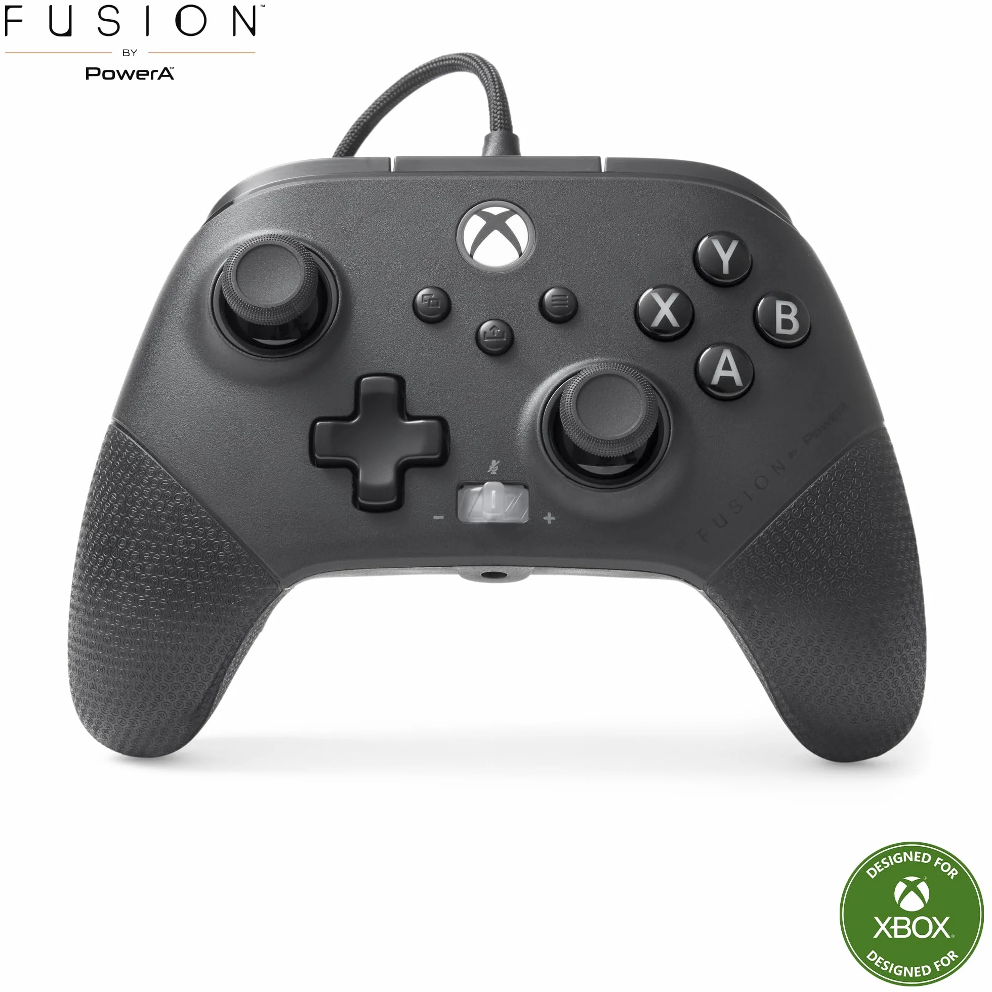 Kontroler przewodowy PowerA FUSION Pro 4 do konsoli Xbox Series X|S, drążki z regulacją wysokości, drążki halotronowe, przyciski z możliwością mapowania, licencjonowany produkt