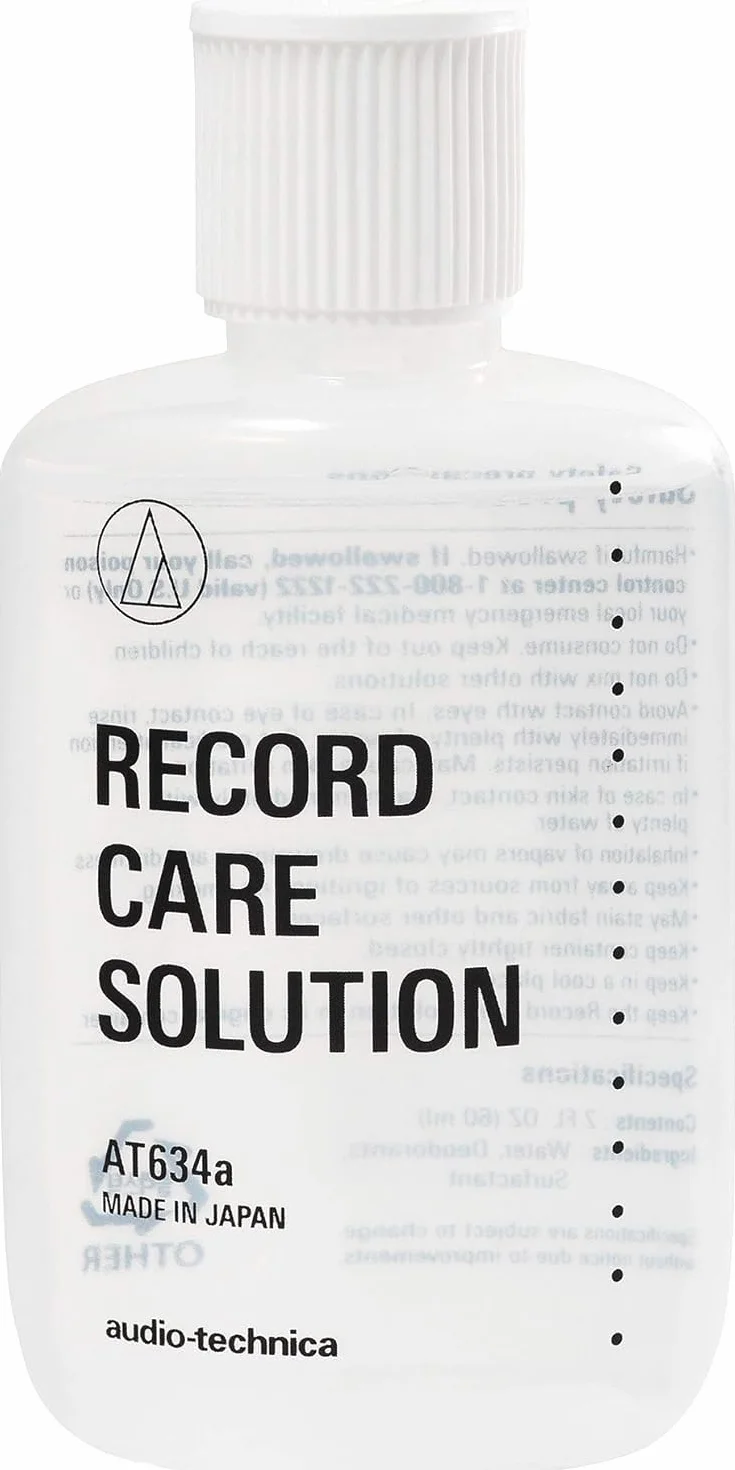 Audio Technica AT634a Record Care Cleaning Solution 2 Oz