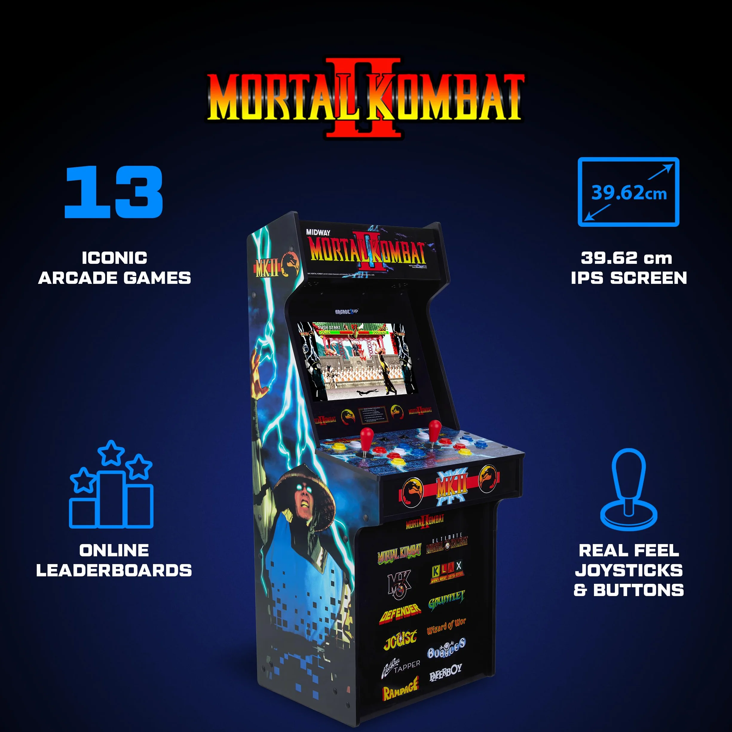 Arcade1Up MORTAL KOMBAT II Classic SE (Slim Edition)