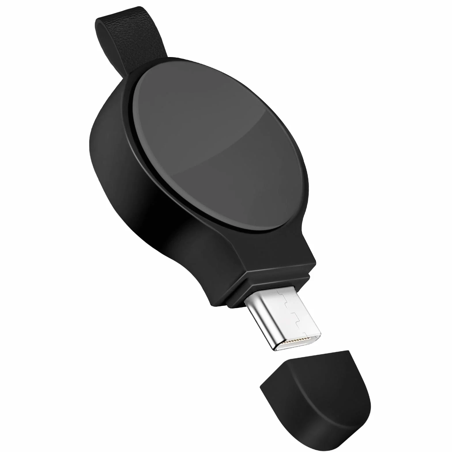 Flintronic Ładowarka do Apple Watch, Przenośny kabel ładujący do Apple Watch, Przenośne bezprzewodowe ładowarka USB-C, Magnetyczne ładowarka podróżne dla Apple Watch serii 10/9/8/Ultra/7/SE/6/5/4/3/2