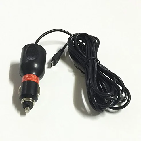 Kabel zasilający pojazdu 12 V-24 V DC 3,5 m Micro USB ładowarka samochodowa 2 A z bardzo długim przewodem do nawigacji GPS Garmin TomTom DVR kamera samochodowa (Micro USB 3,5 m)