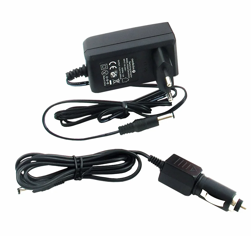 everActive Ładowarka do 16 akumulatorów AAA AA, szybkie ładowanie – 4 godziny zestaw akumulatorów, wyświetlacz LCD, tryb odświeżania, adapter samochodowy, model: NC-1600