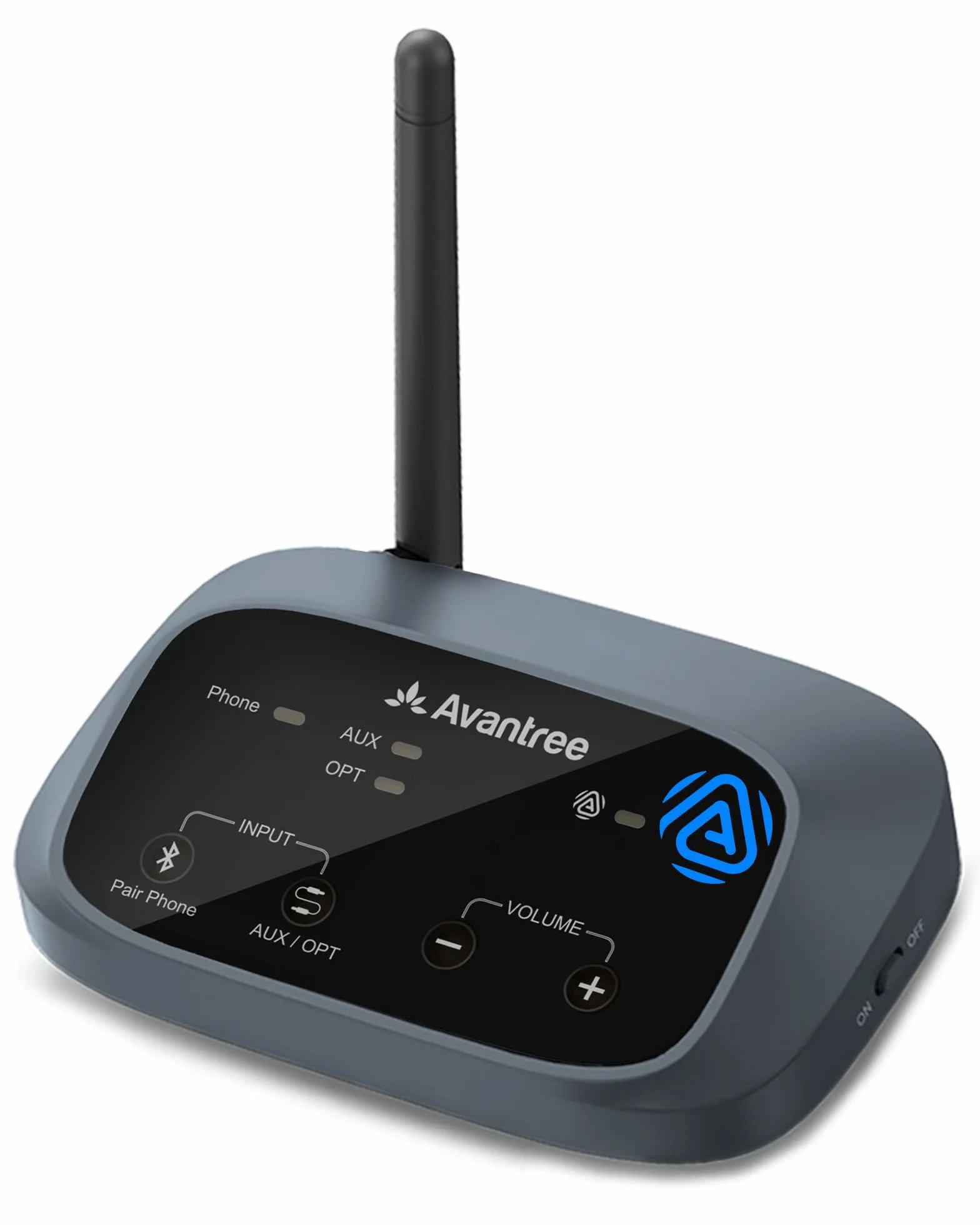 Avantree Oasis Aura – nadajnik Auracast do wspomagającego słuchania, transmisja indywidualna do kościołów, telewizji i miejsc publicznych, kompatybilny z urządzeniami audio Auracast Auracast