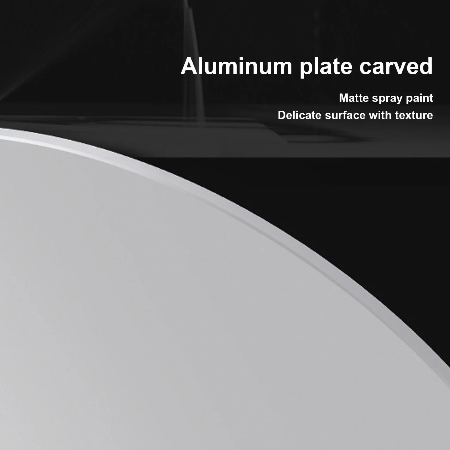 Talerz obrotowy do monitora, ze stopu aluminium, obracany o 360°, do biura, domu, szkoły (srebrny)