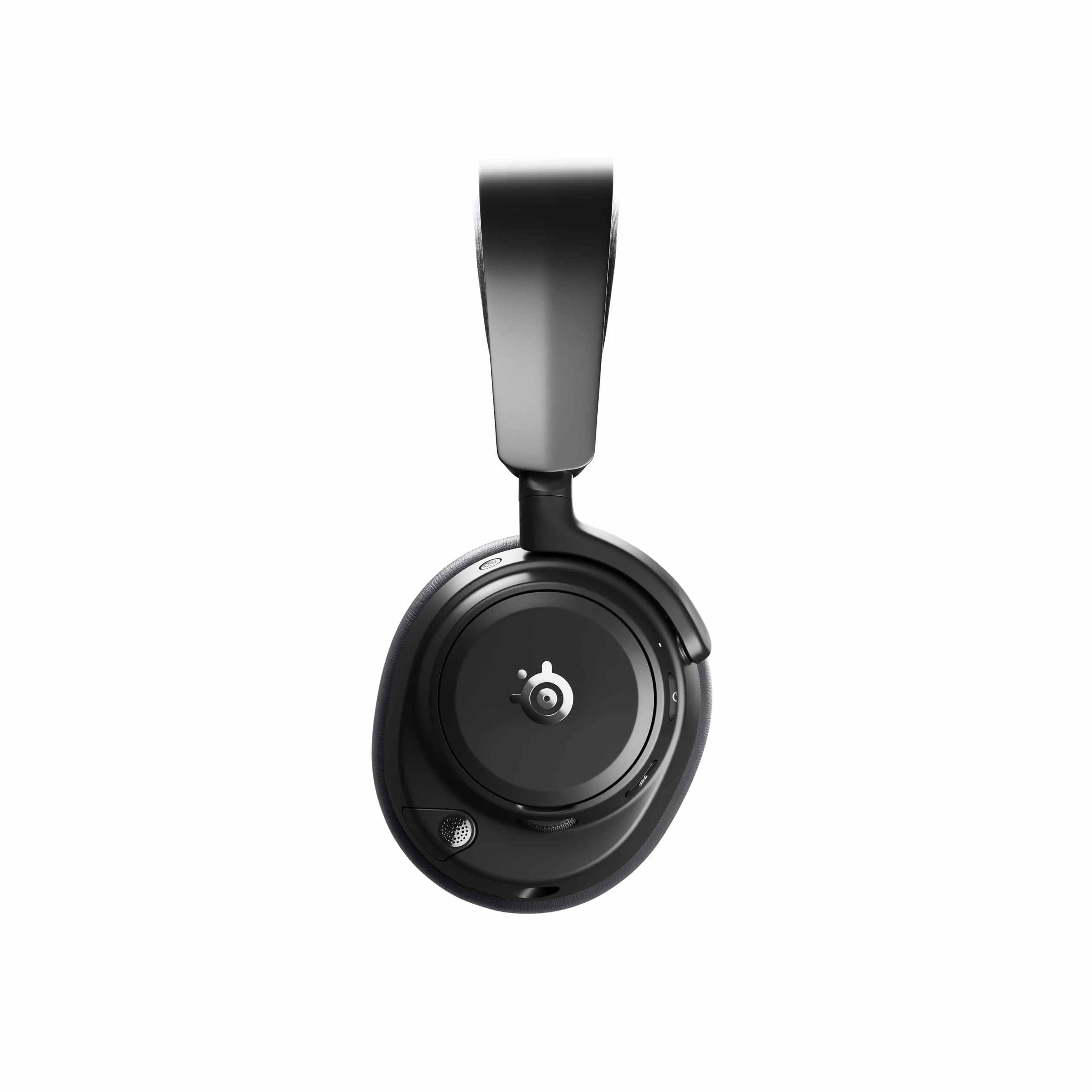 SteelSeries Arctis Nova Pro Omni – Bezprzewodowy dźwięk Hi‑Res, 96kHz/24bit, ANC, mikrofon ClearCast Pro, redukcja szumów AI, aplikacja mobilna, Mix 2,4GHz + BT, OmniPlay PC+PlayStation+Xbox – Grafit
