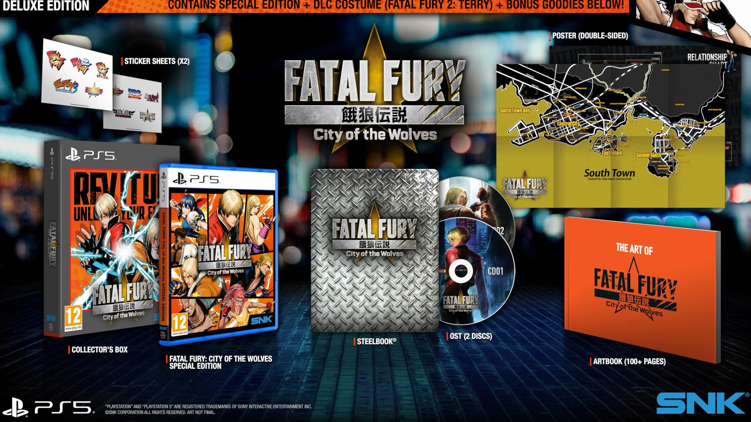 Fatal Fury City of the Wolves Deluxe Edition PS5