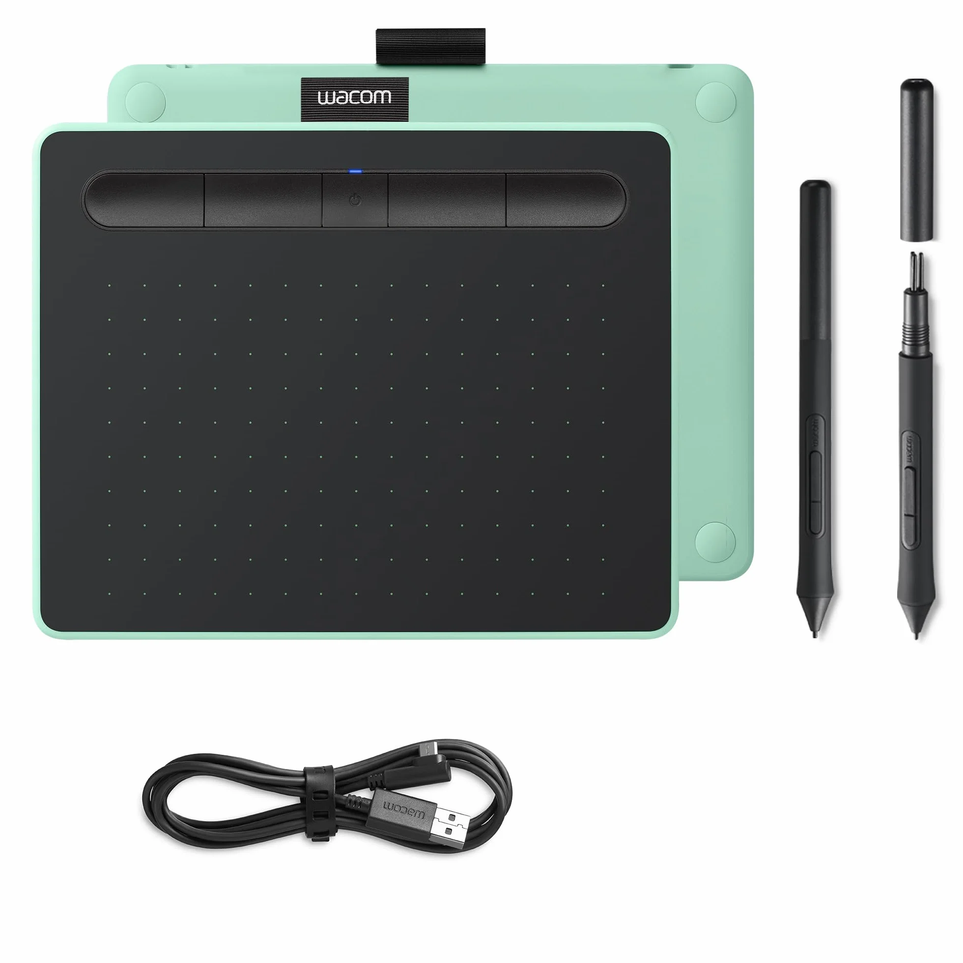 Wacom Intuos CTL-4100WLE-S Tablet Graficzny, Czarny/Zielony, S