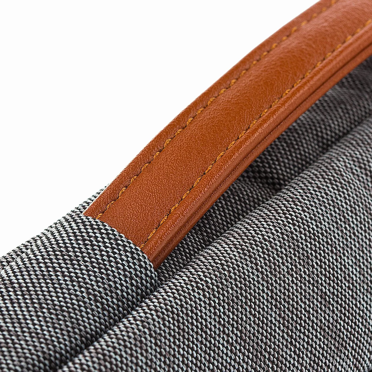 deleyCON 14" - 15,6" Torba na Laptopa Pokrowiec Ochronny na Laptopa Netbook (35,56 cm - 39,62 cm) Wykonana z Wytrzymałego Nylonu 2 Przegródki na Akcesoria Wzmocnione Wyściełane Ściany - Szara
